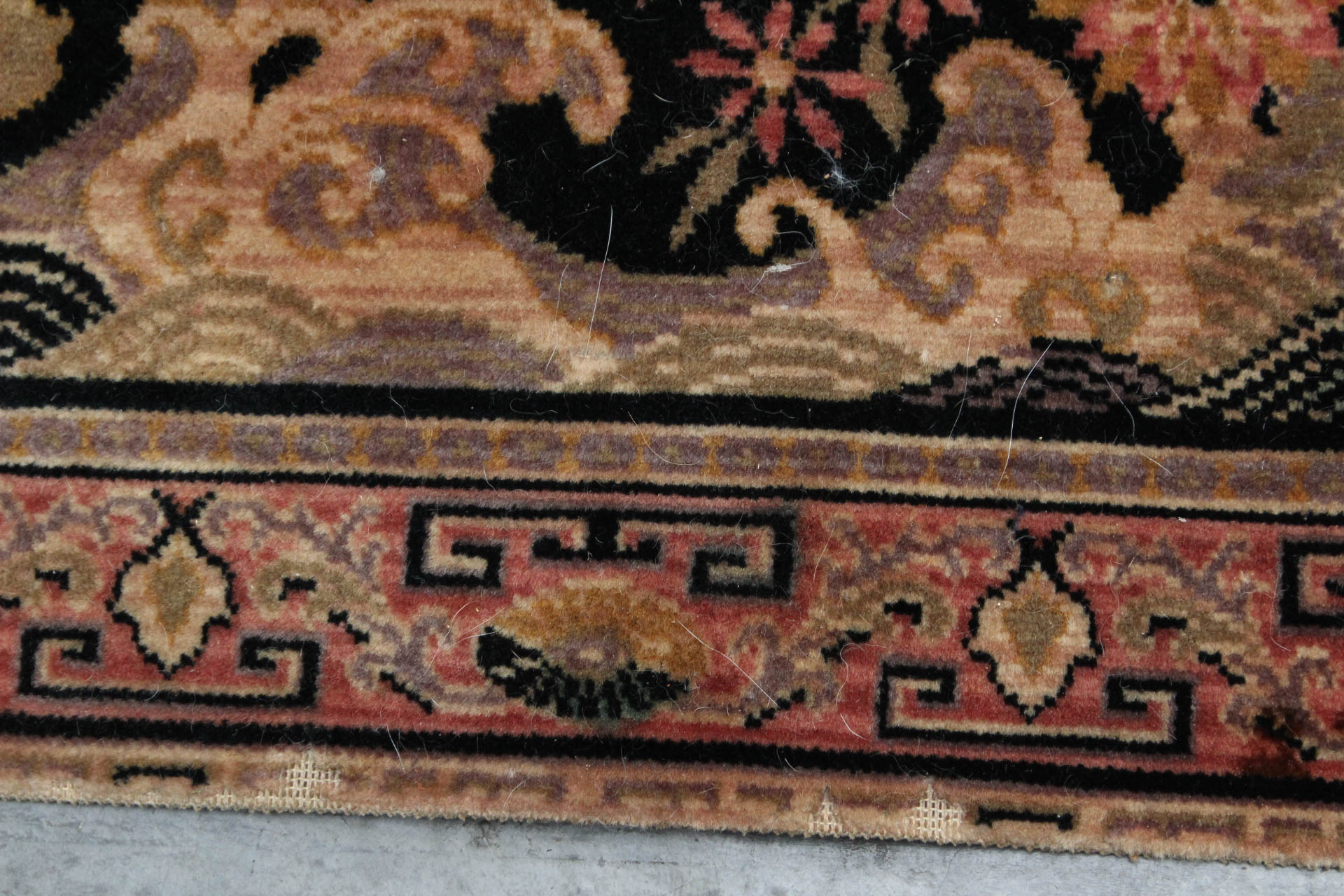 Vintage Room-Sized Anglo-Persian Wilton Rug by M..J. Whittall