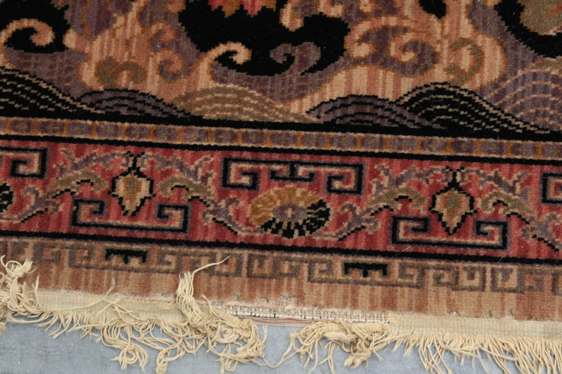 Vintage Room-Sized Anglo-Persian Wilton Rug by M..J. Whittall