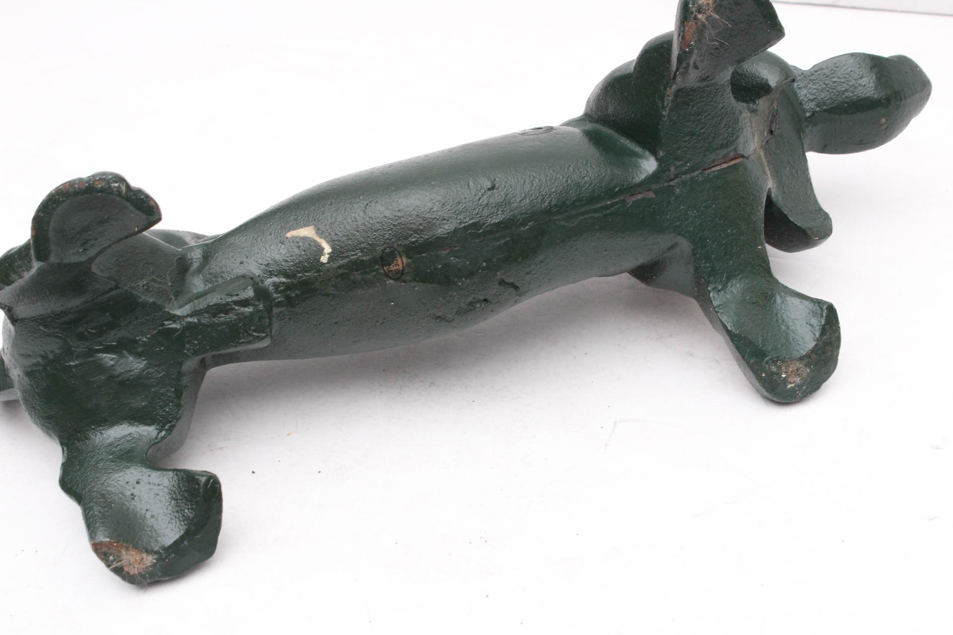 Vintage Cast Iron Dachshund Boot Scraper
