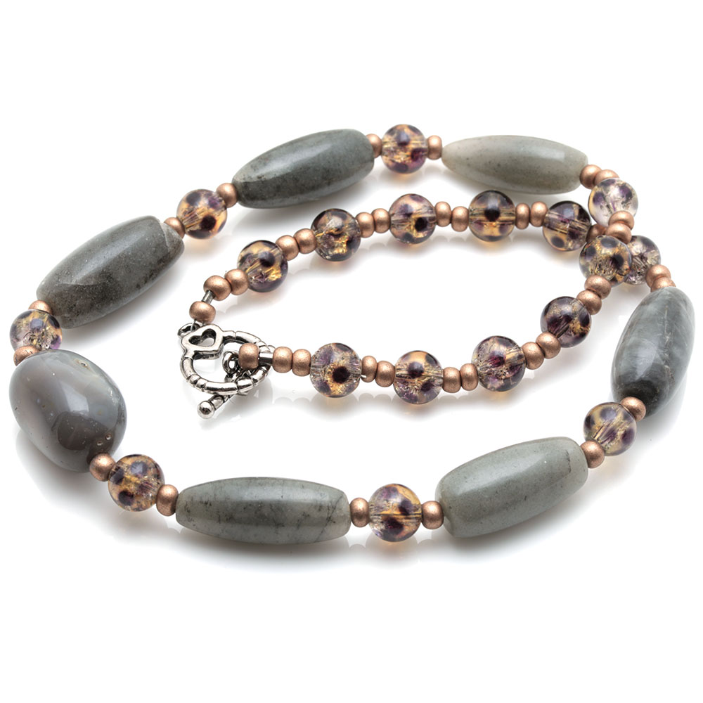 Stone Jewelry and Sarah Coventry Bangle Bracelet