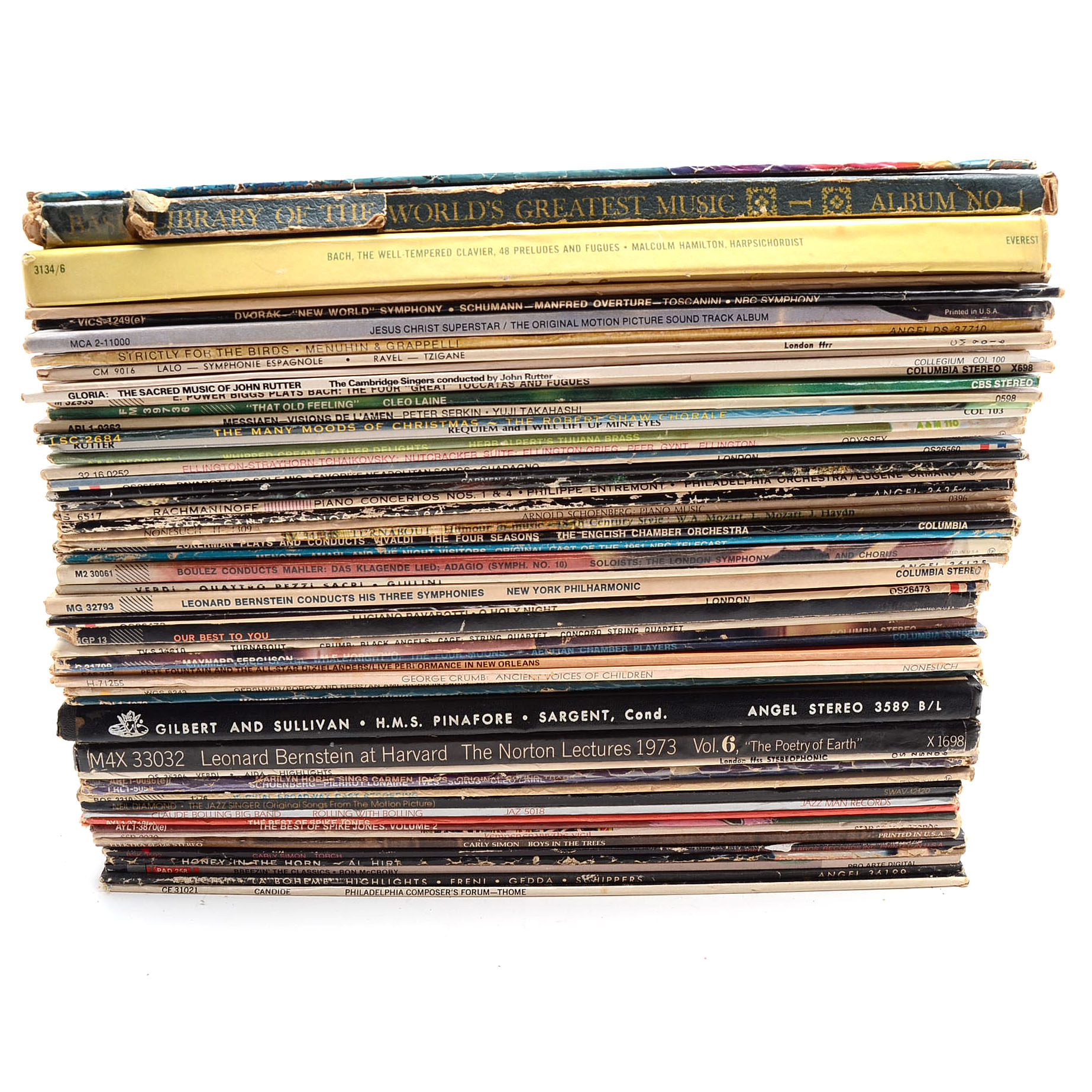 Over 50 Vintage Vocalist, Classical and Other LPs