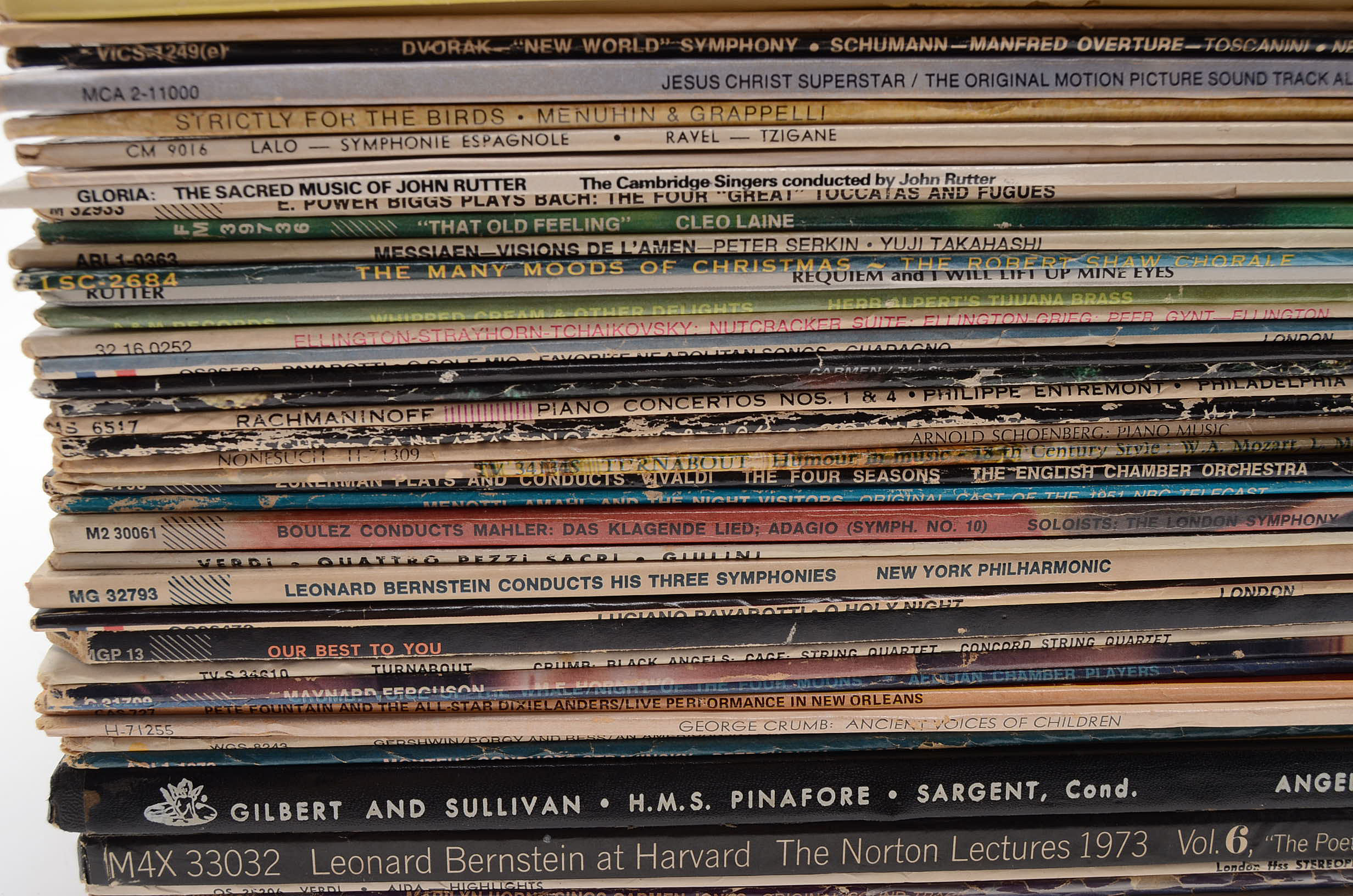 Over 50 Vintage Vocalist, Classical and Other LPs