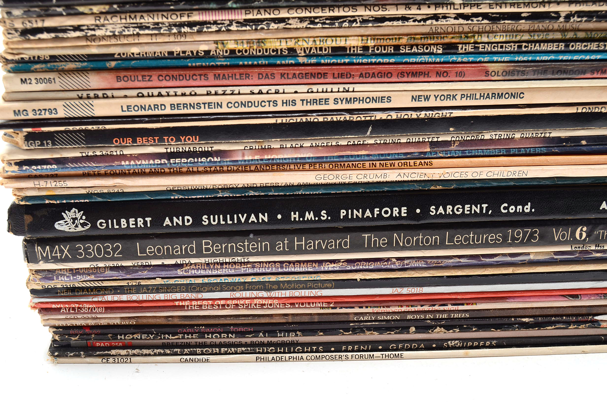 Over 50 Vintage Vocalist, Classical and Other LPs