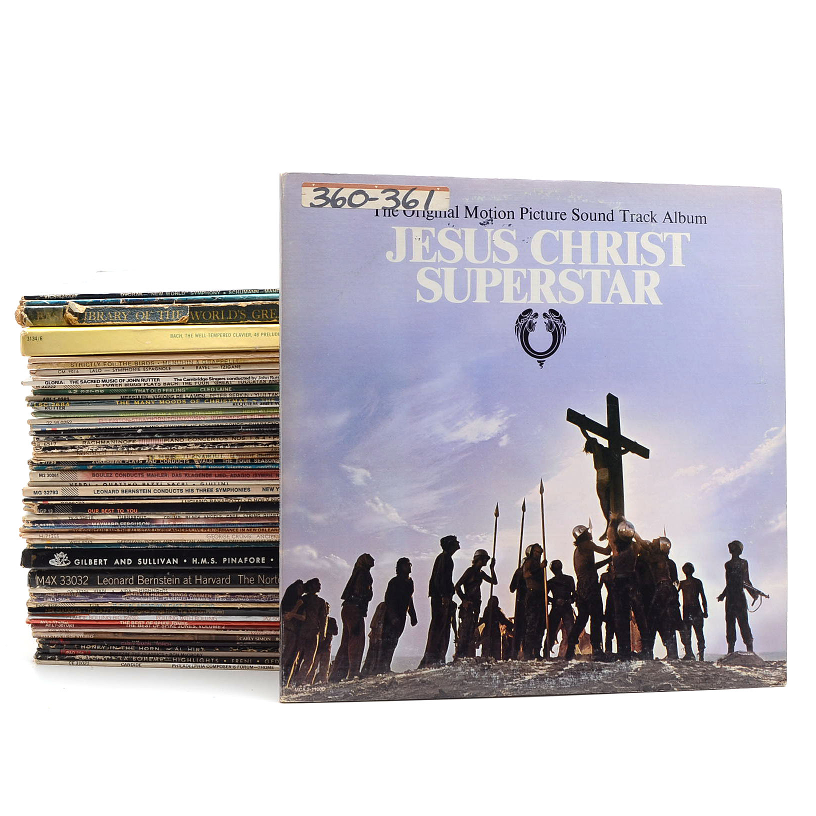 Over 50 Vintage Vocalist, Classical and Other LPs