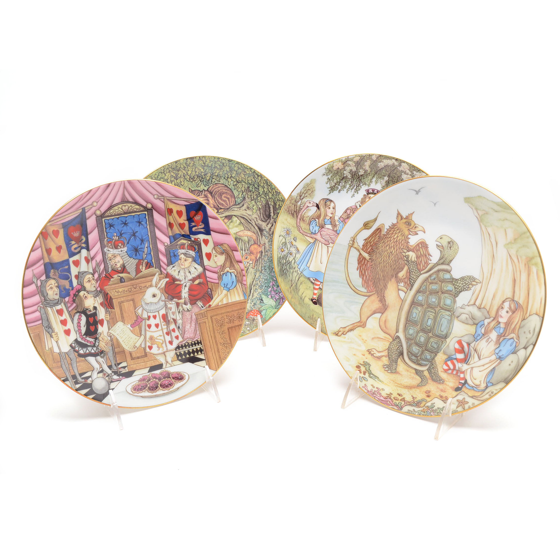 Georges Boyer Limoges Decorative Porcelain Wall Plates