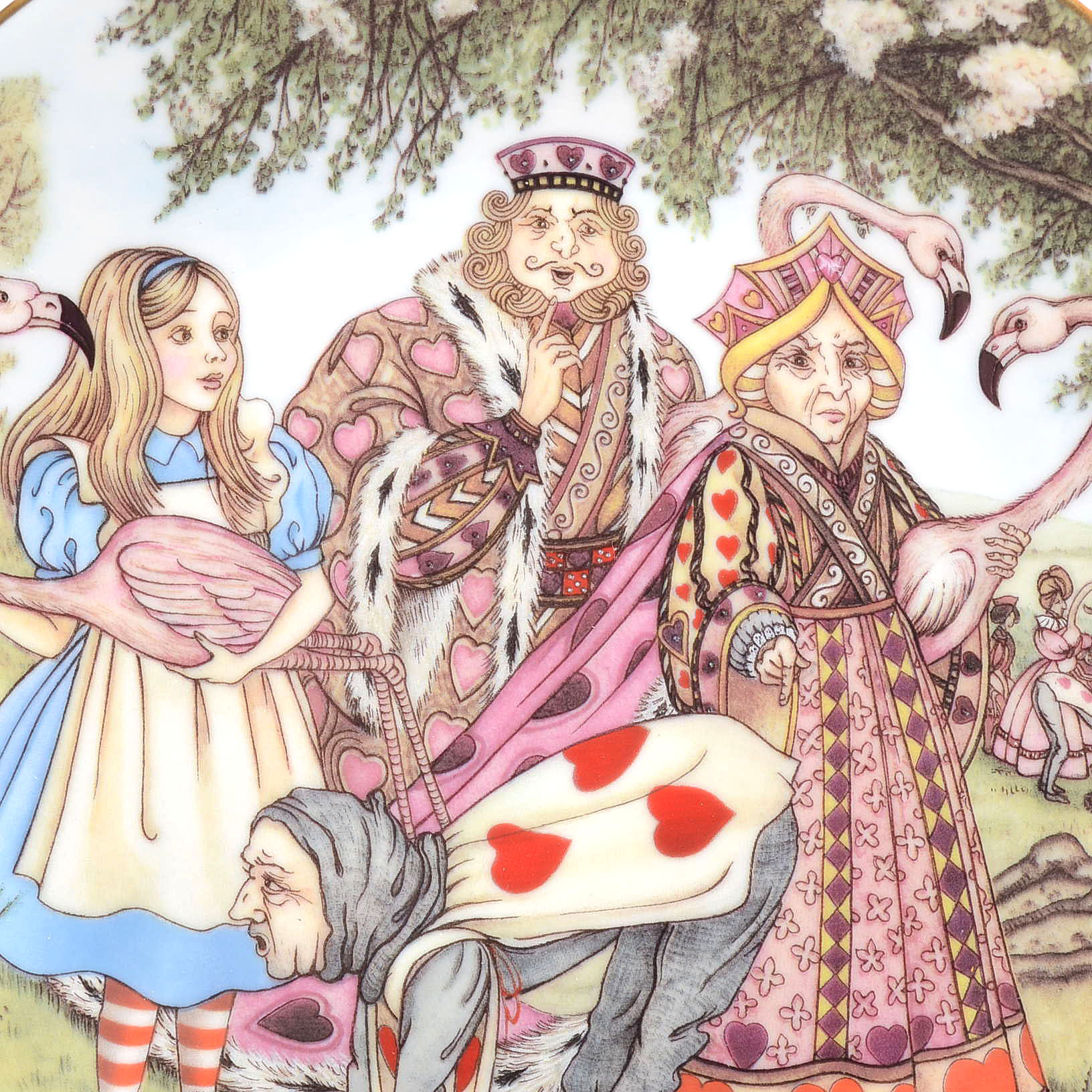 Georges Boyer Limoges Decorative Porcelain Wall Plates