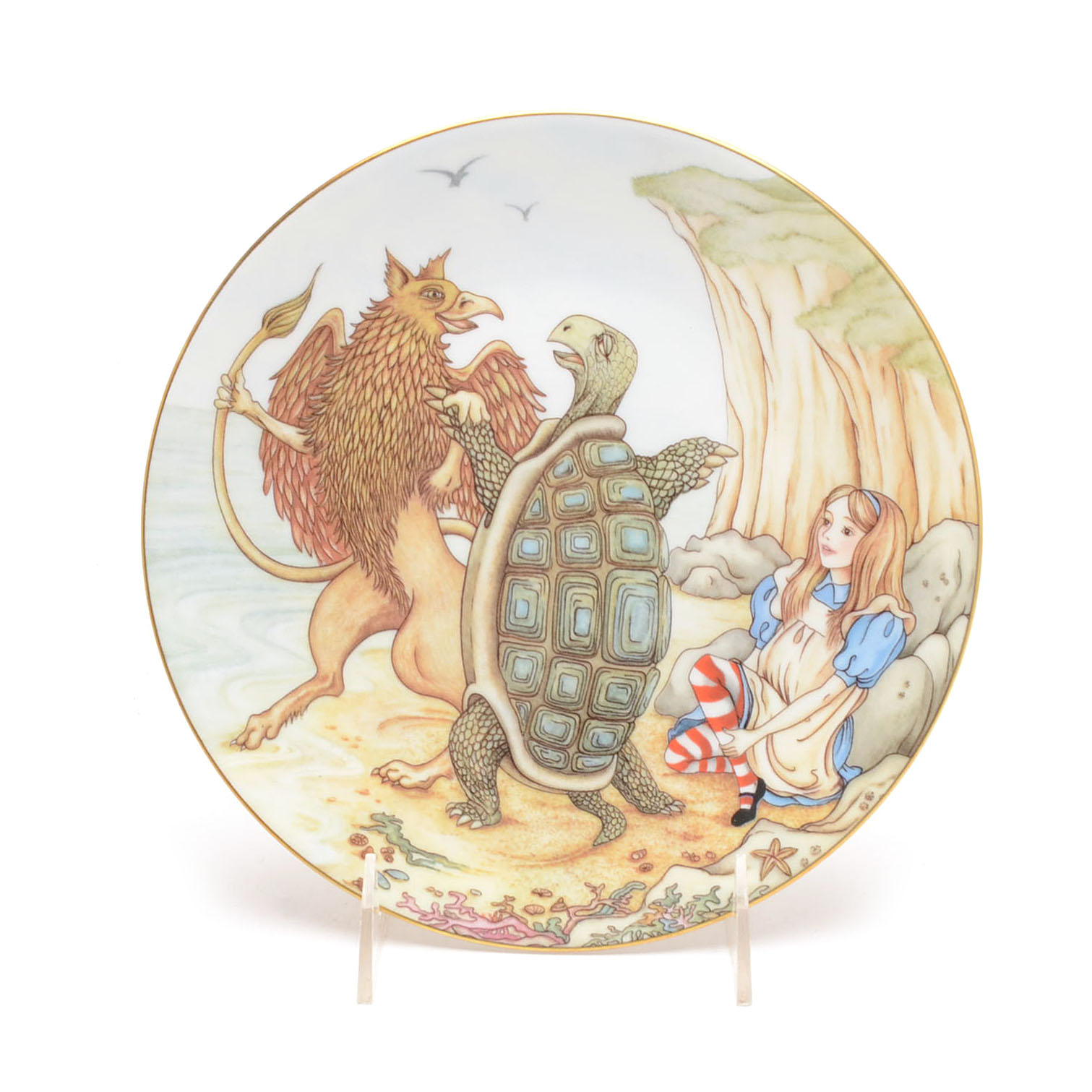 Georges Boyer Limoges Decorative Porcelain Wall Plates