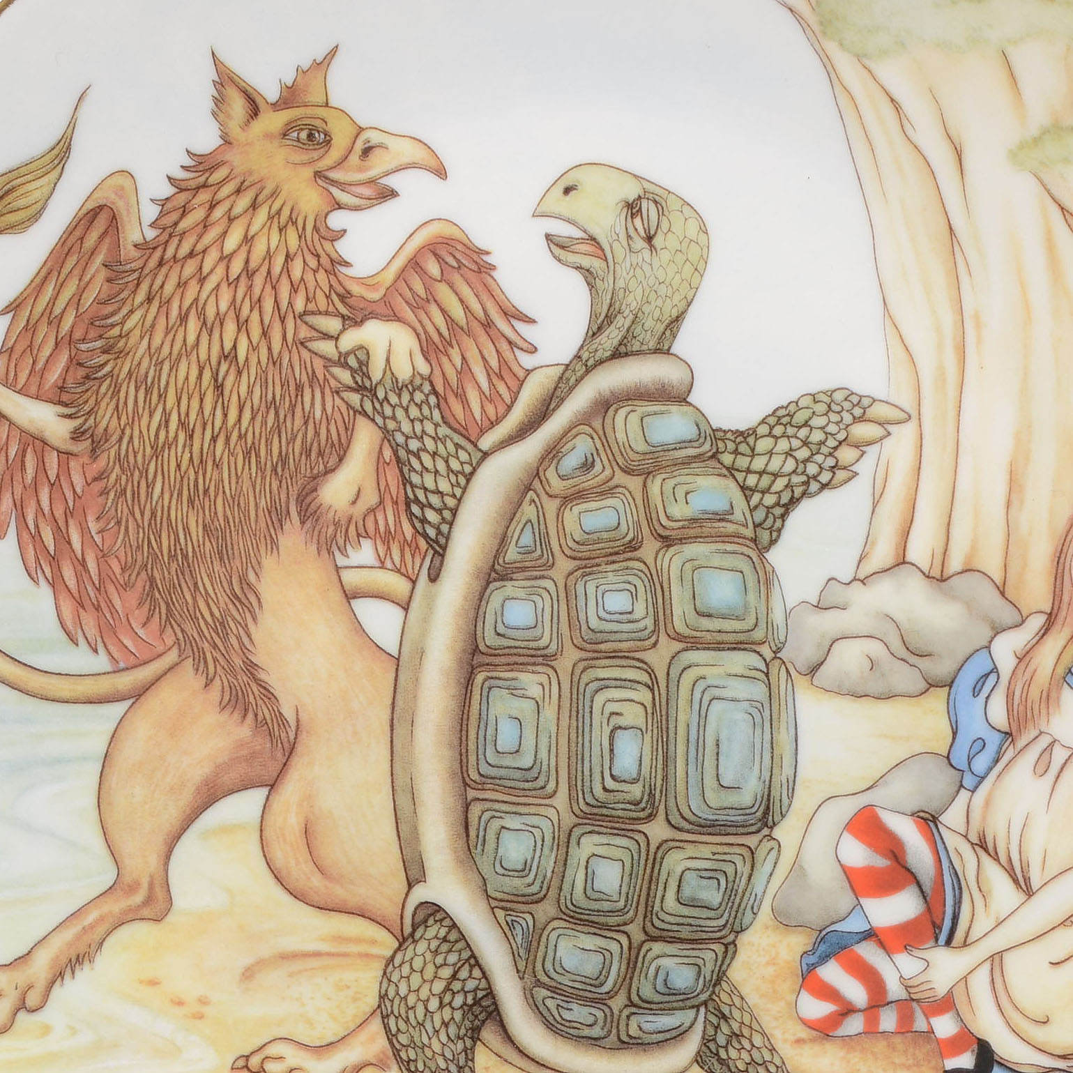 Georges Boyer Limoges Decorative Porcelain Wall Plates