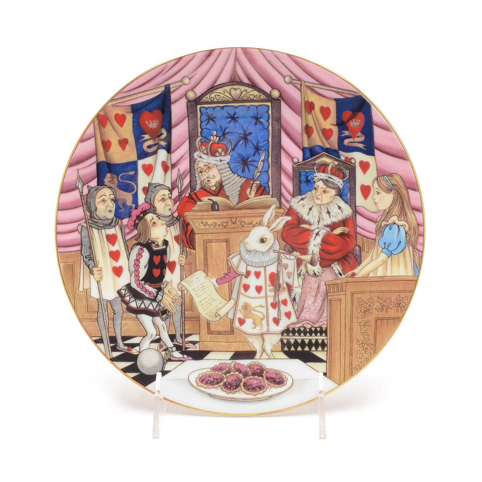 Georges Boyer Limoges Decorative Porcelain Wall Plates