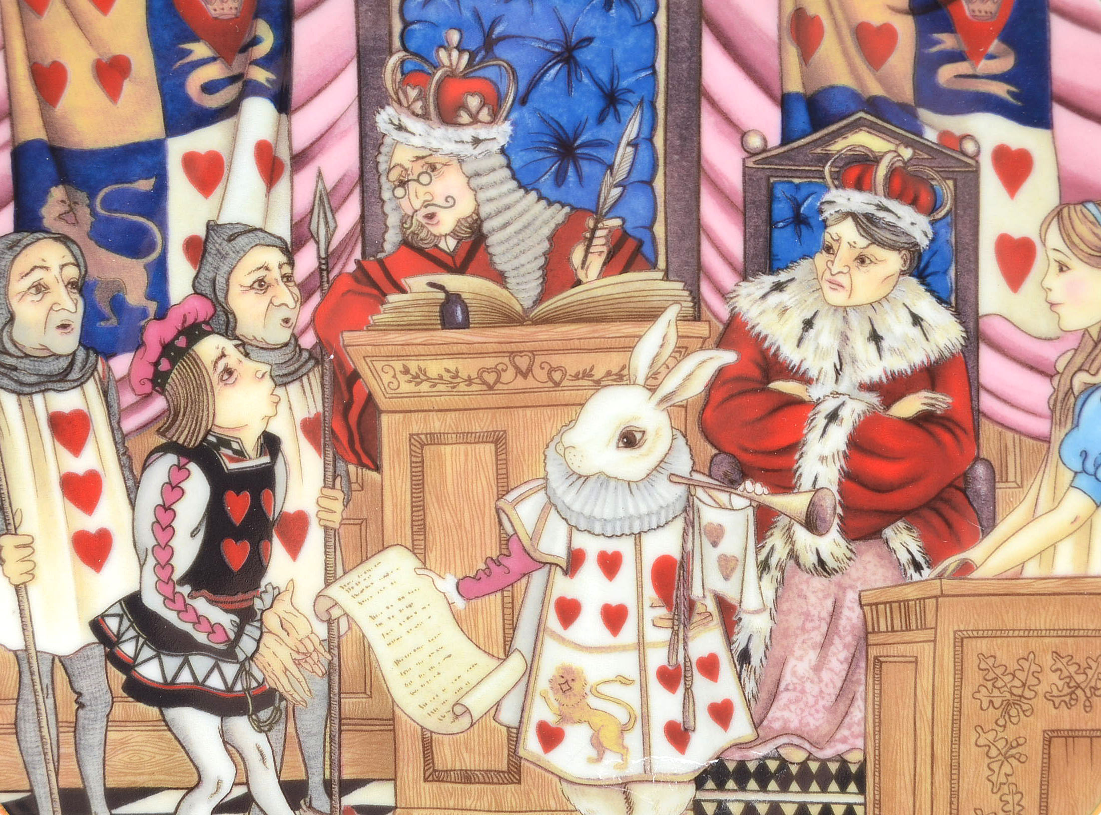 Georges Boyer Limoges Decorative Porcelain Wall Plates