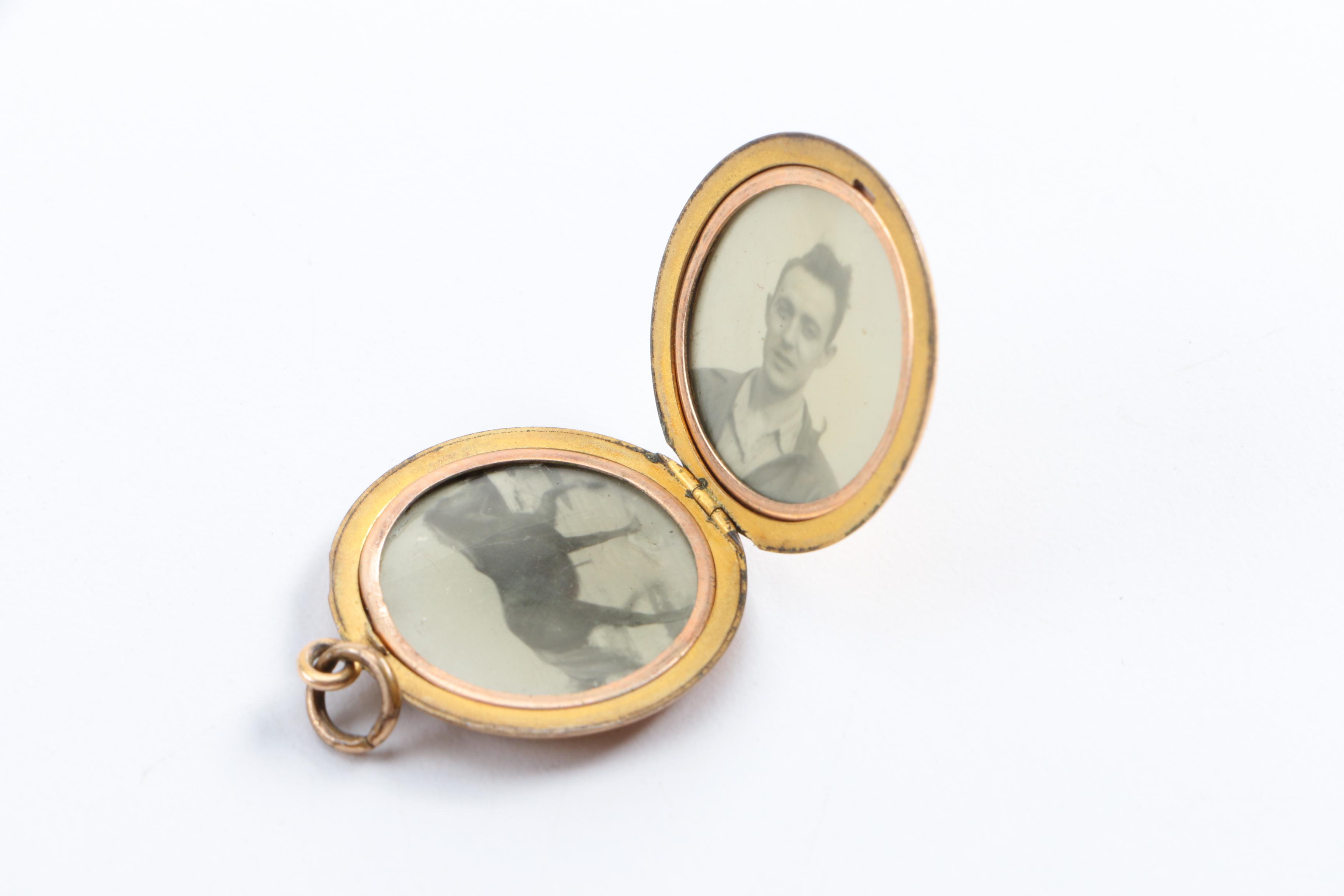 Gold Tone Costume Jewelry Including a Gold Filled Bracelet