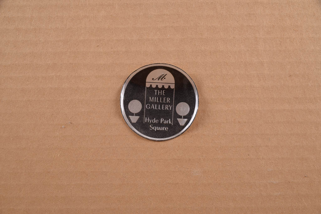 Fotzoziu "Le Goudolier" Signed Limited Edition Woodblock