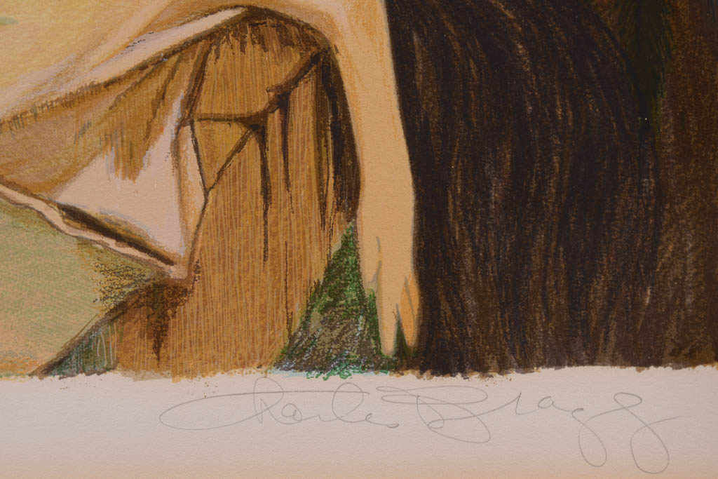 Charles Bragg "The Sixth Day" Signed Limited Edition Offset Lithograph