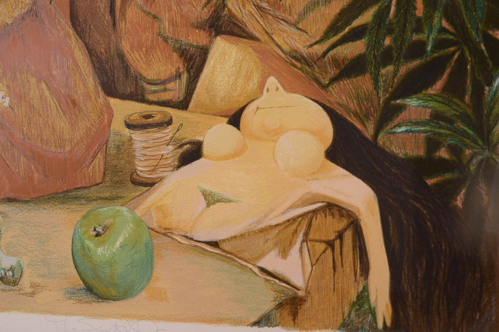 Charles Bragg "The Sixth Day" Signed Limited Edition Offset Lithograph