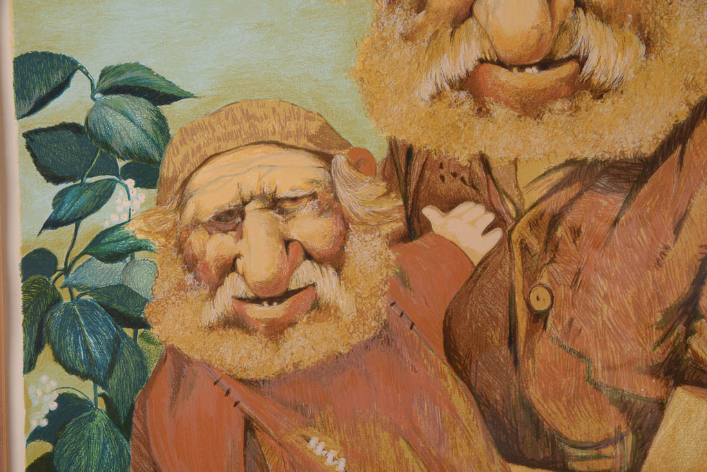 Charles Bragg "The Sixth Day" Signed Limited Edition Offset Lithograph