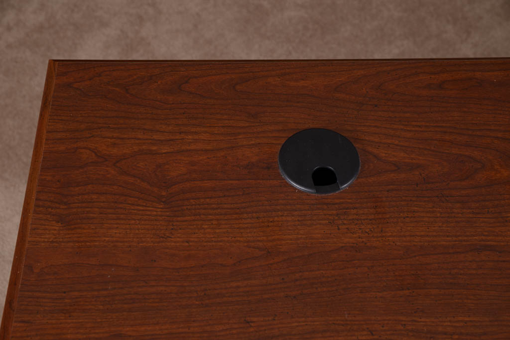 Sauder Cherry Double Pedestal Desk