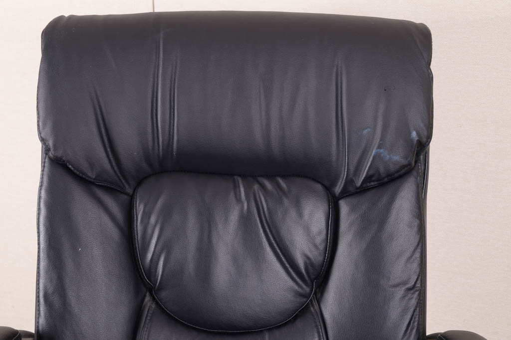 Black Leather Executive Desk Chair
