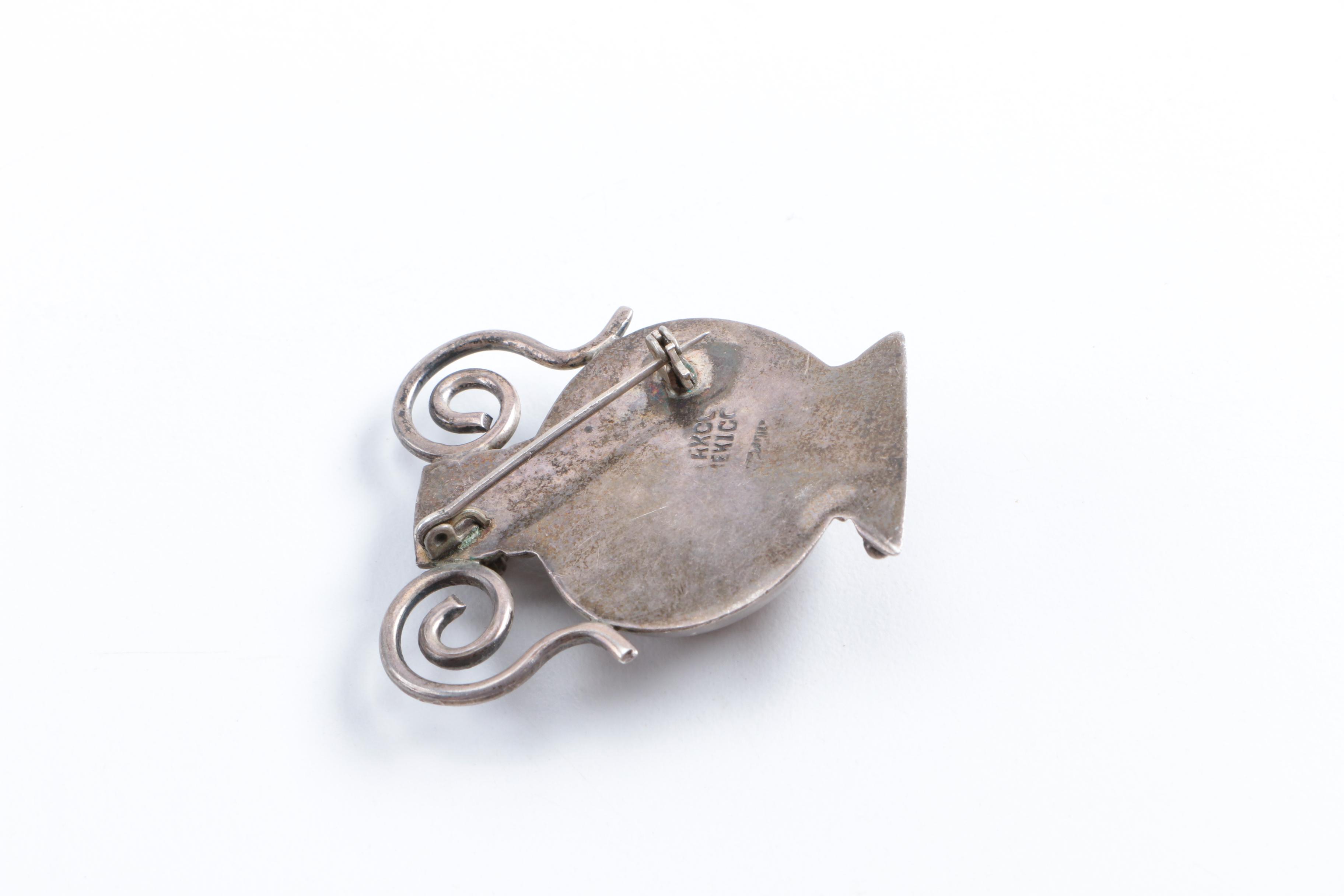 Sterling Silver Jewelry Including Two Charms