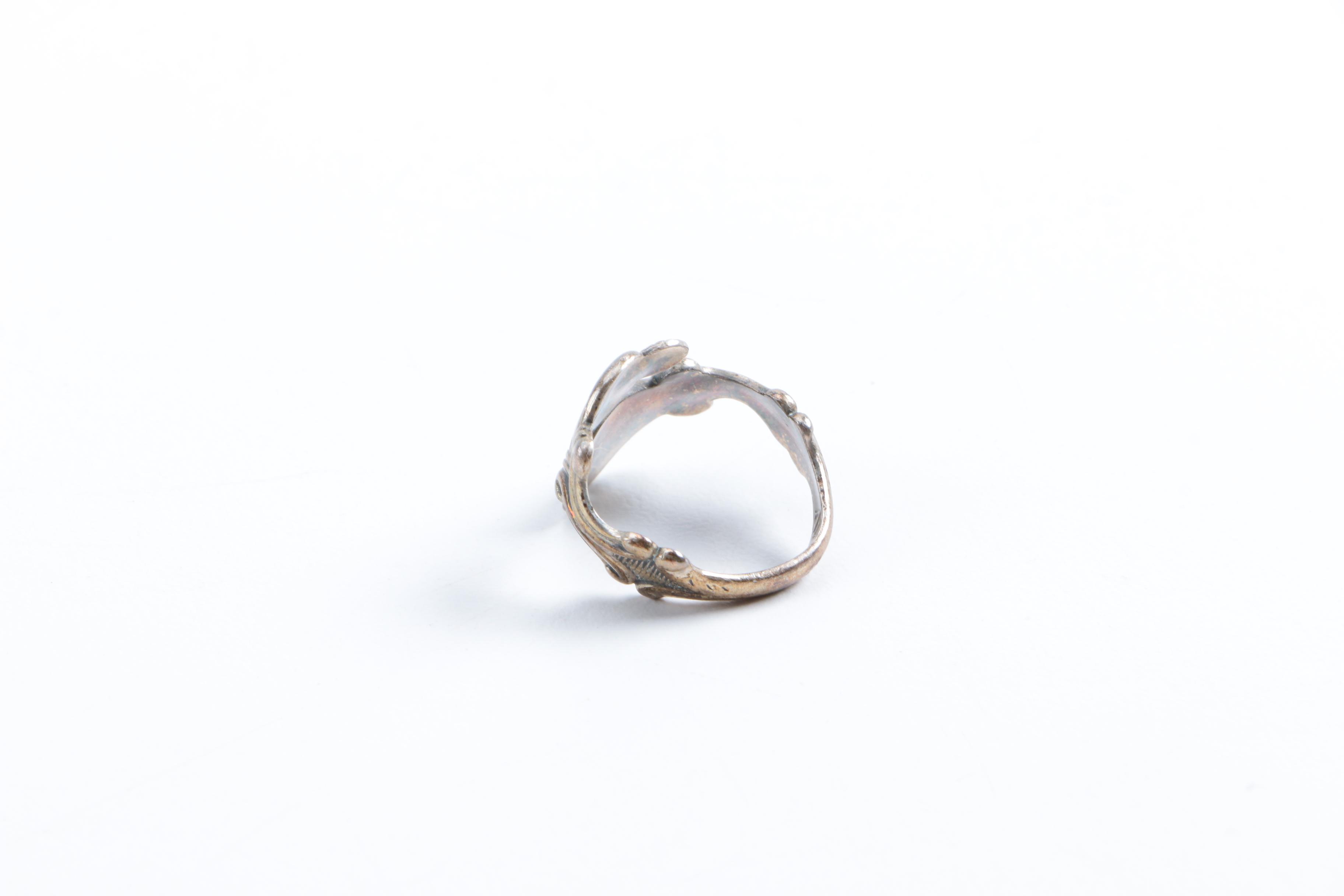 Sterling Silver Jewelry Including Two Charms