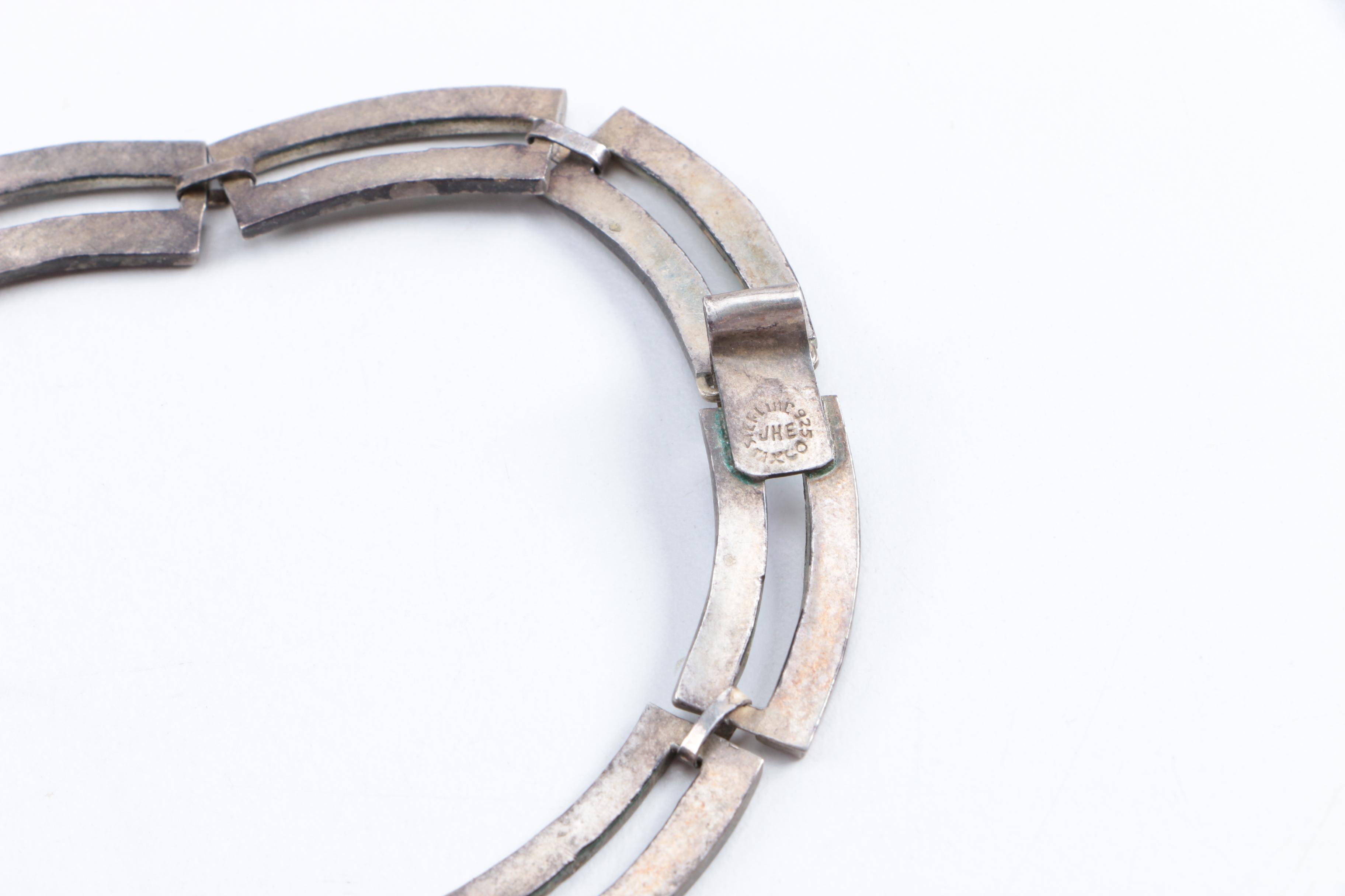 Sterling Silver and Abalone Jewelry Including Demi Parure