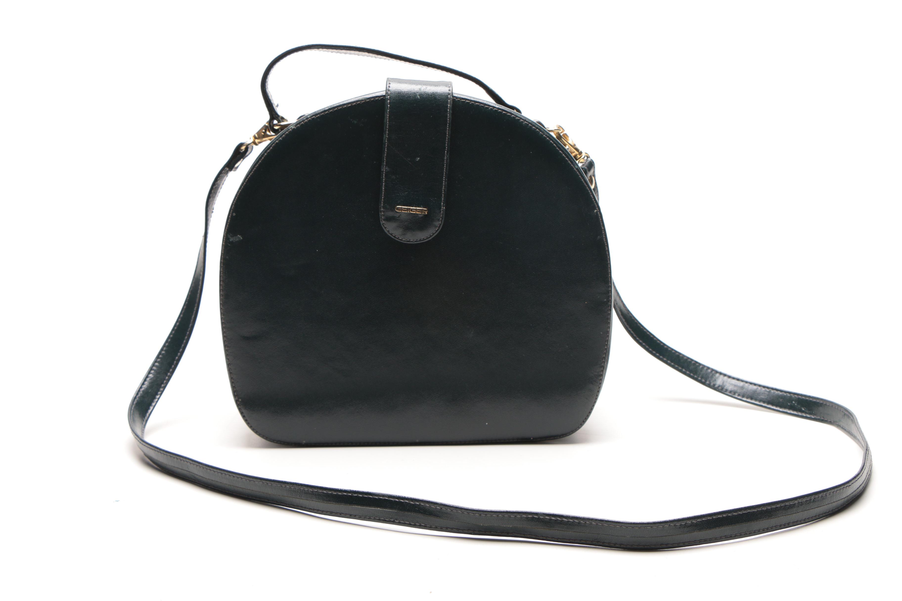 Geiger Hat Box Style Handbag