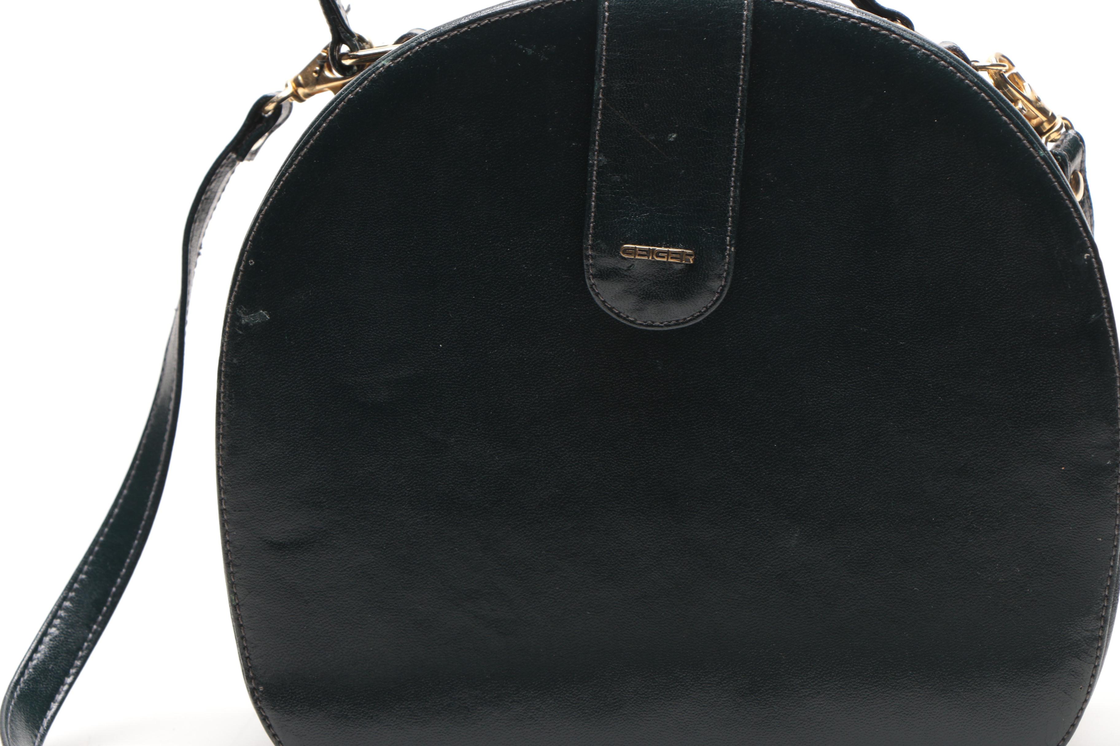 Geiger Hat Box Style Handbag