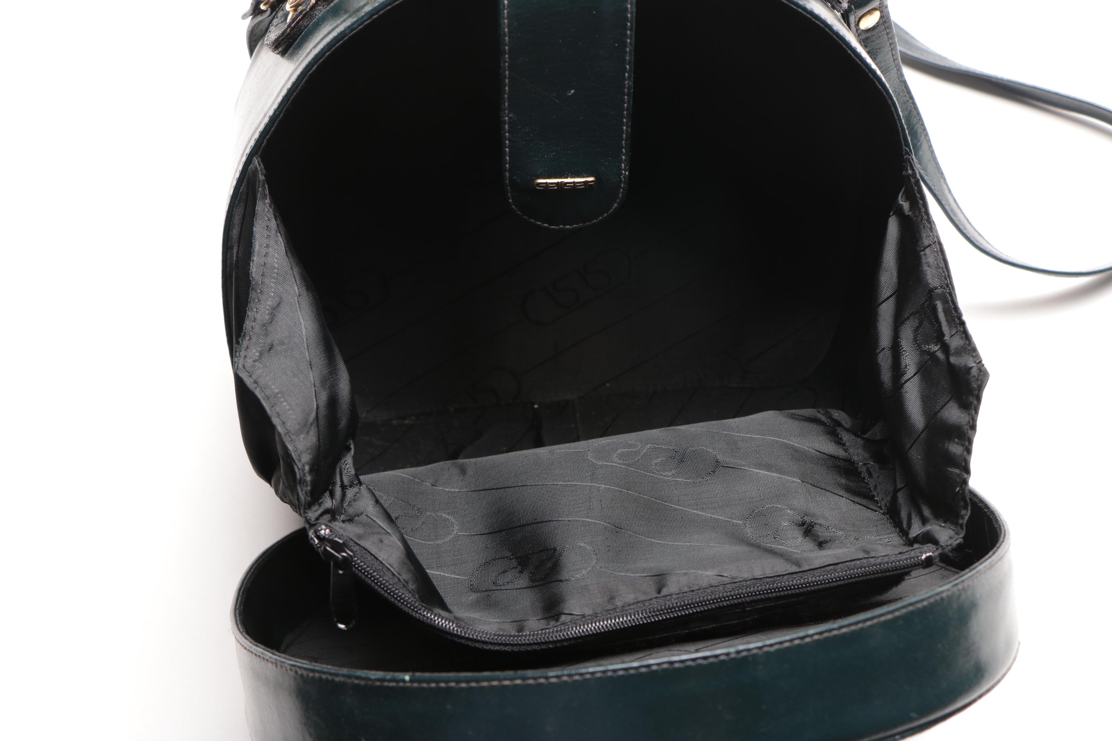 Geiger Hat Box Style Handbag
