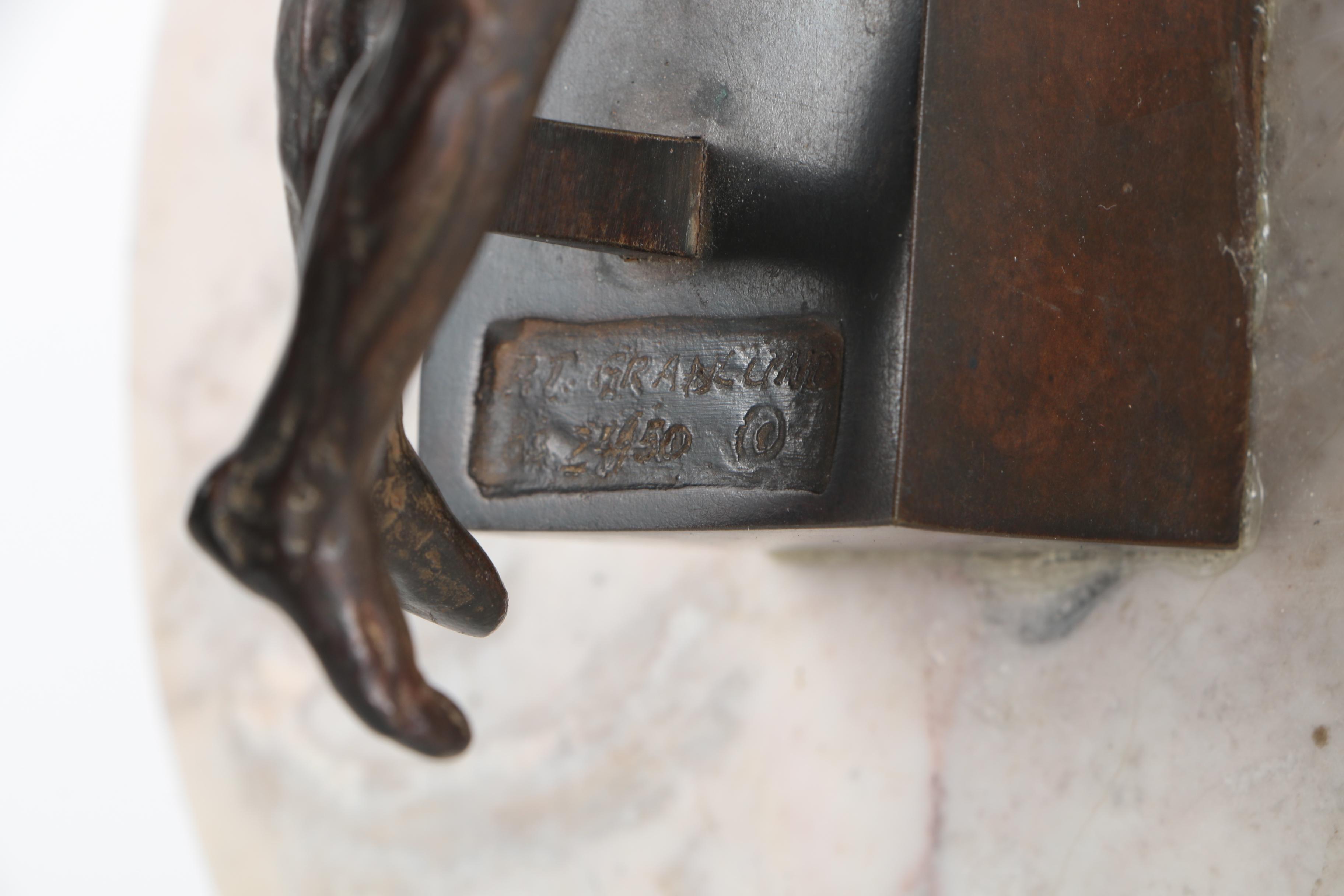 Paul Theodore Granlund Limited Edition Brass Sculpture "Zerogee"