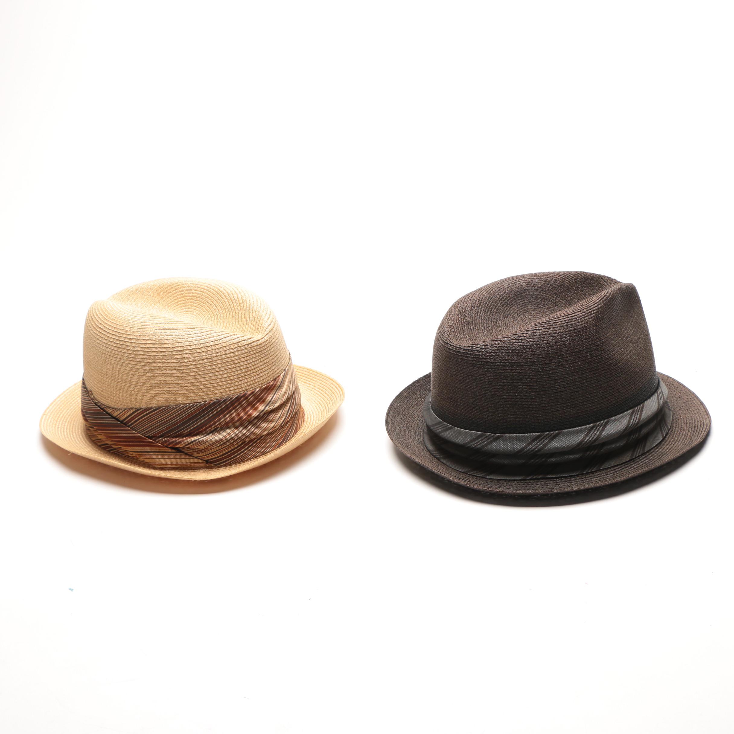 Vintage Fedoras Including McAllister and Towncraft
