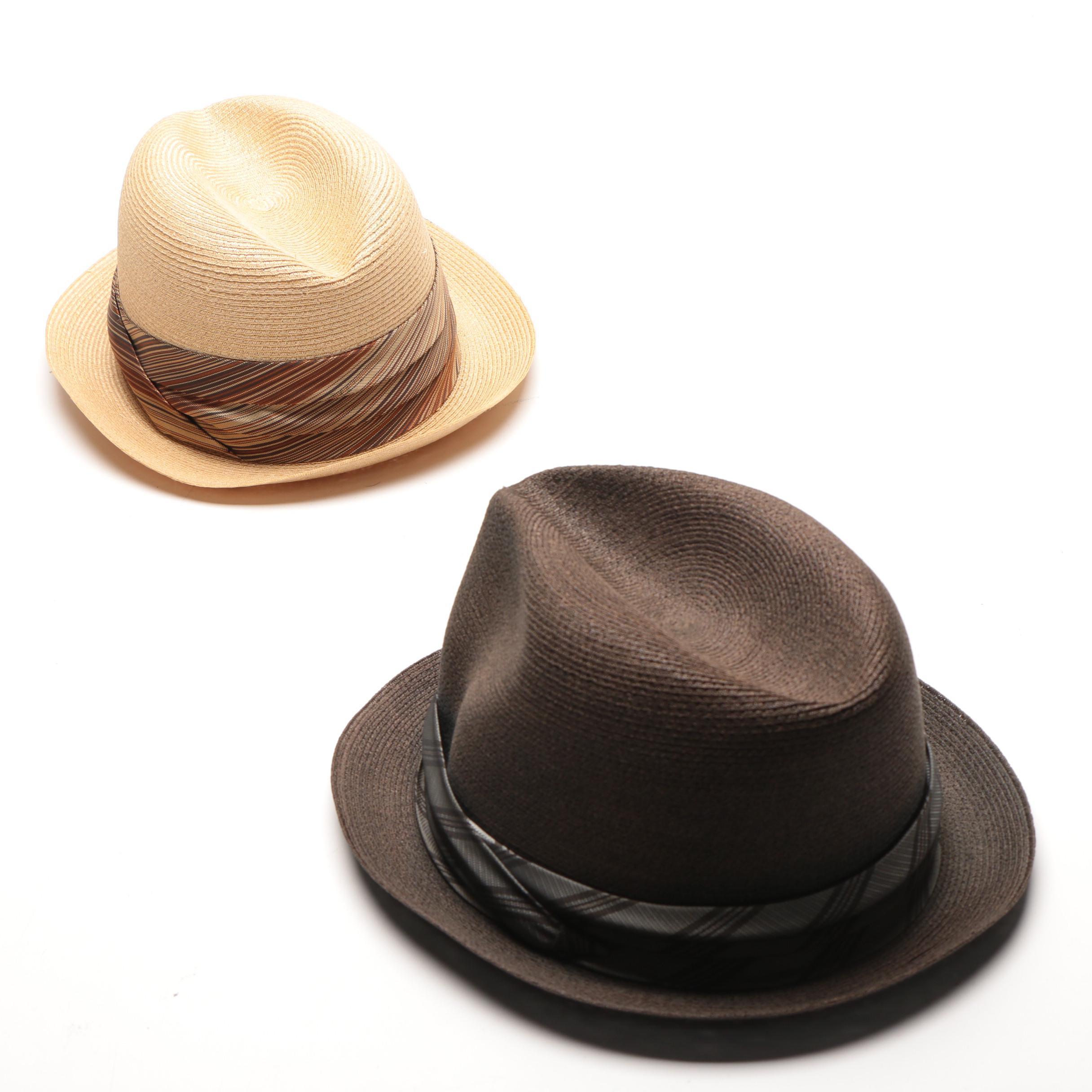 Vintage Fedoras Including McAllister and Towncraft