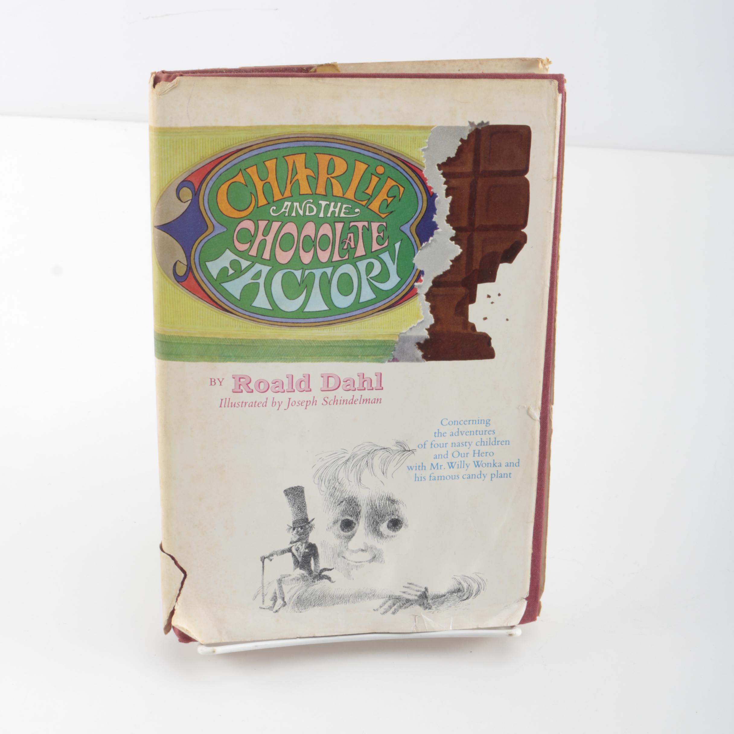 1964 First Edition "Charlie and the Chocolate Factory" by Roald Dahl
