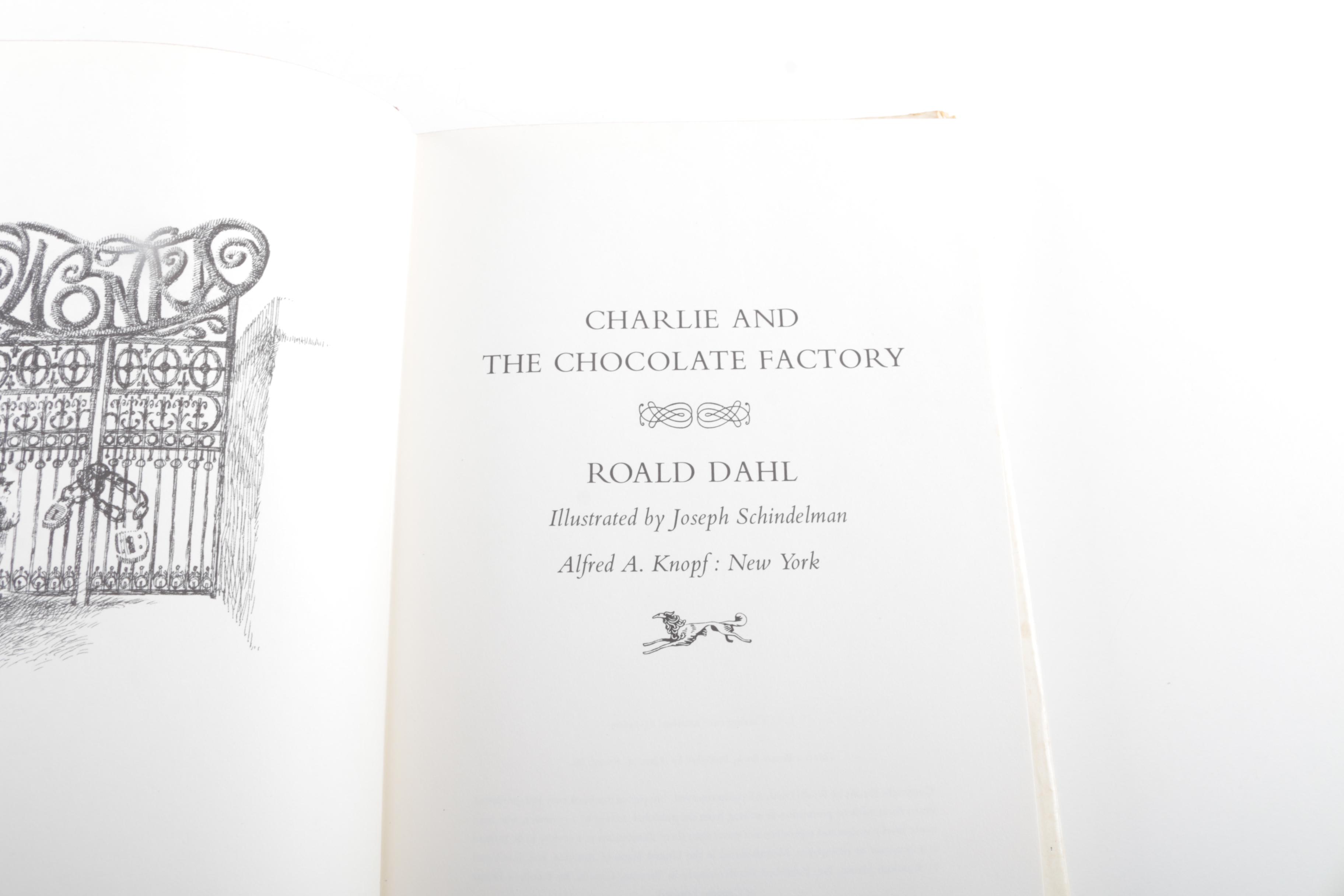 1964 First Edition "Charlie and the Chocolate Factory" by Roald Dahl