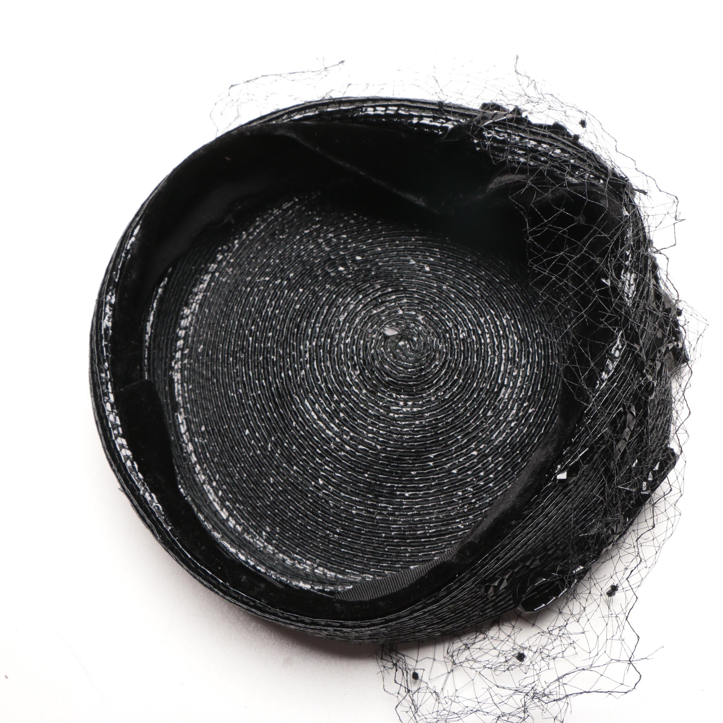 Collection of Vintage Black Hats