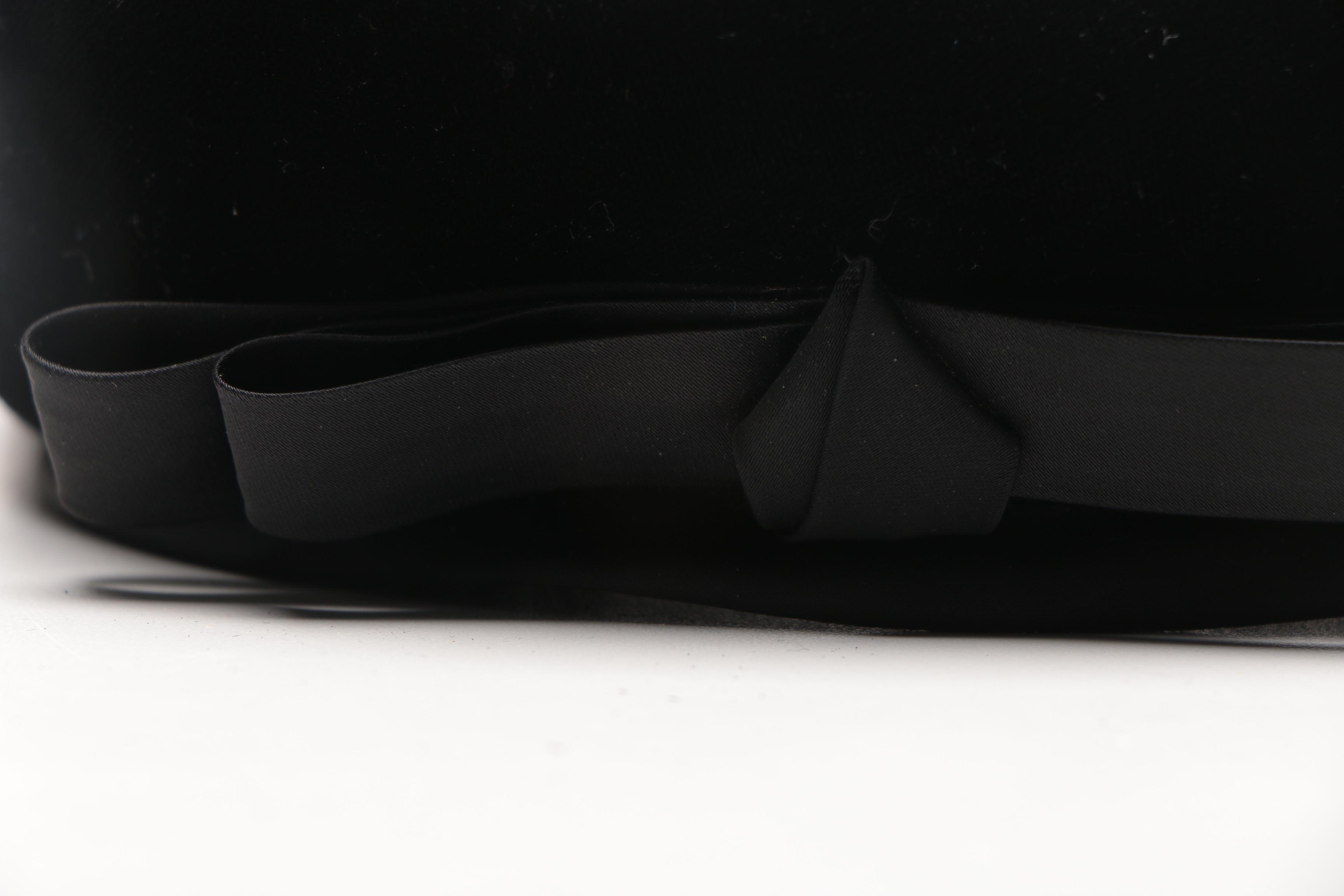 Collection of Vintage Black Hats