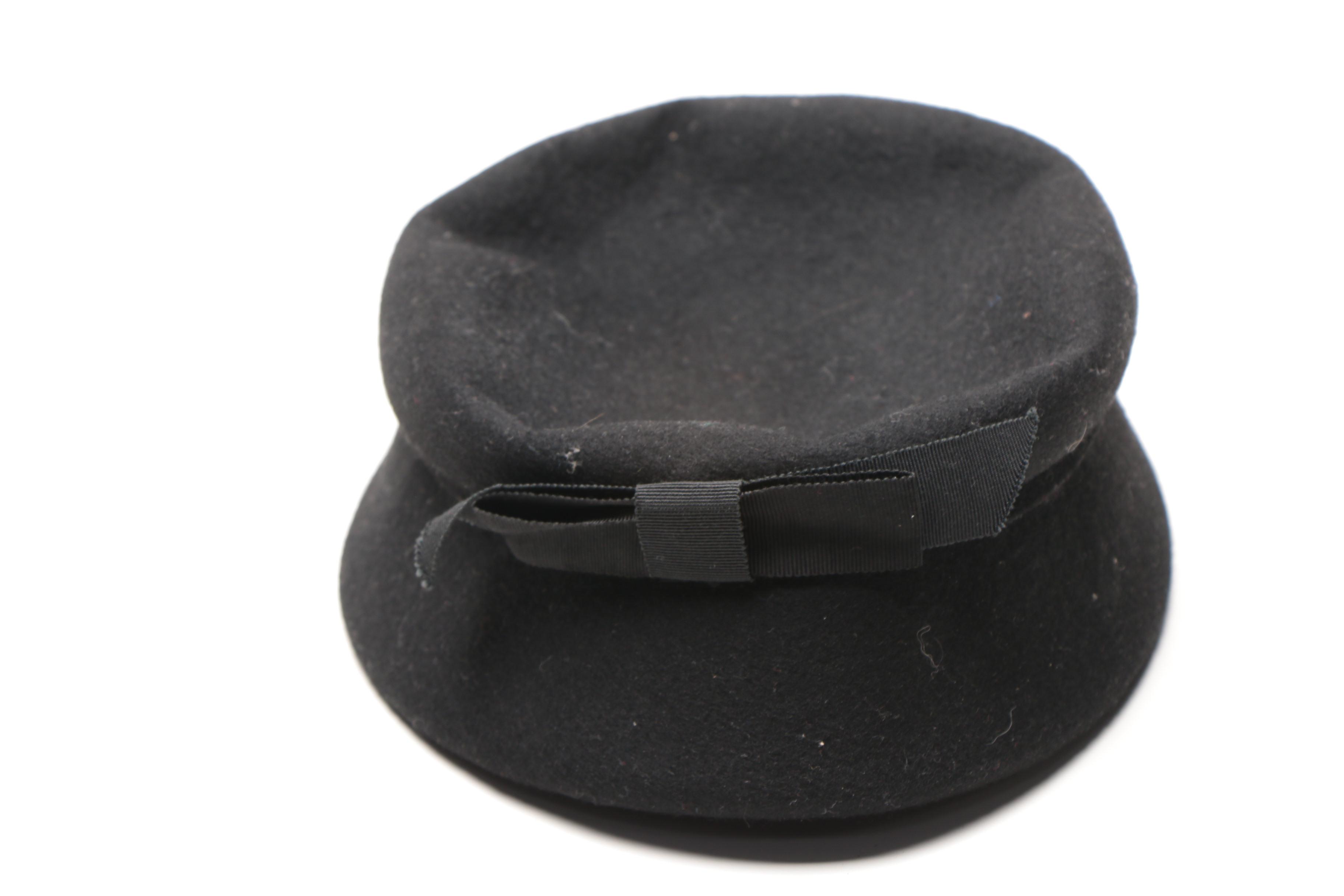 Collection of Vintage Black Hats