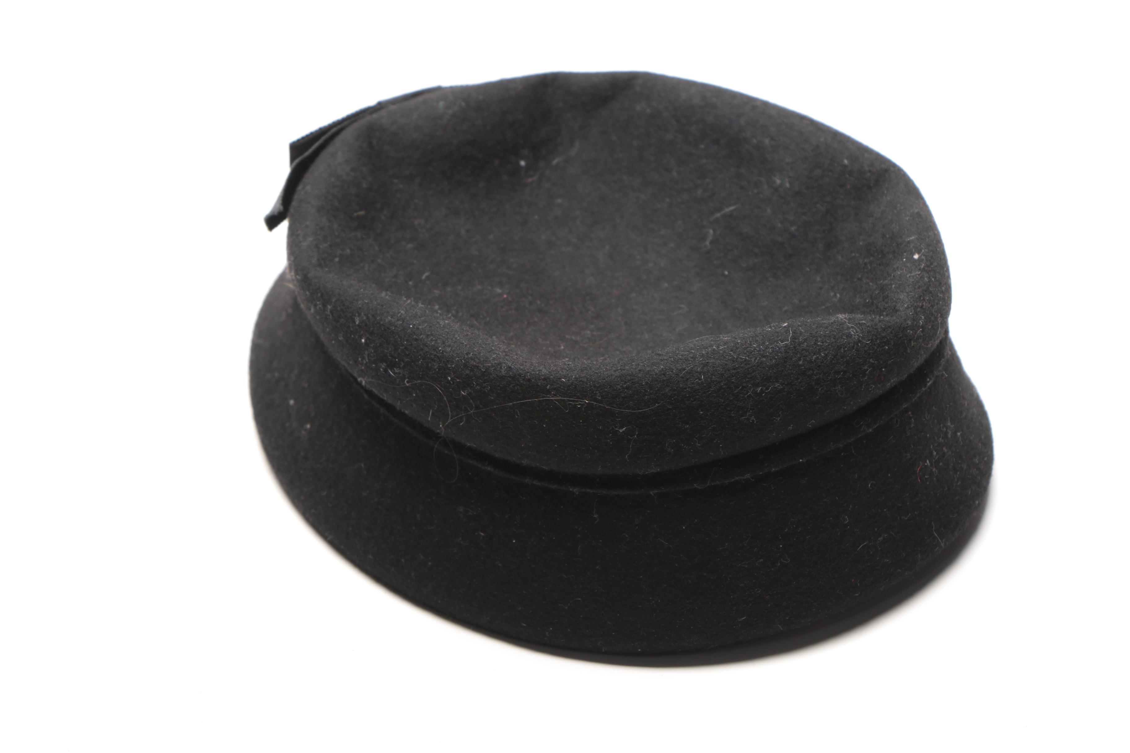 Collection of Vintage Black Hats