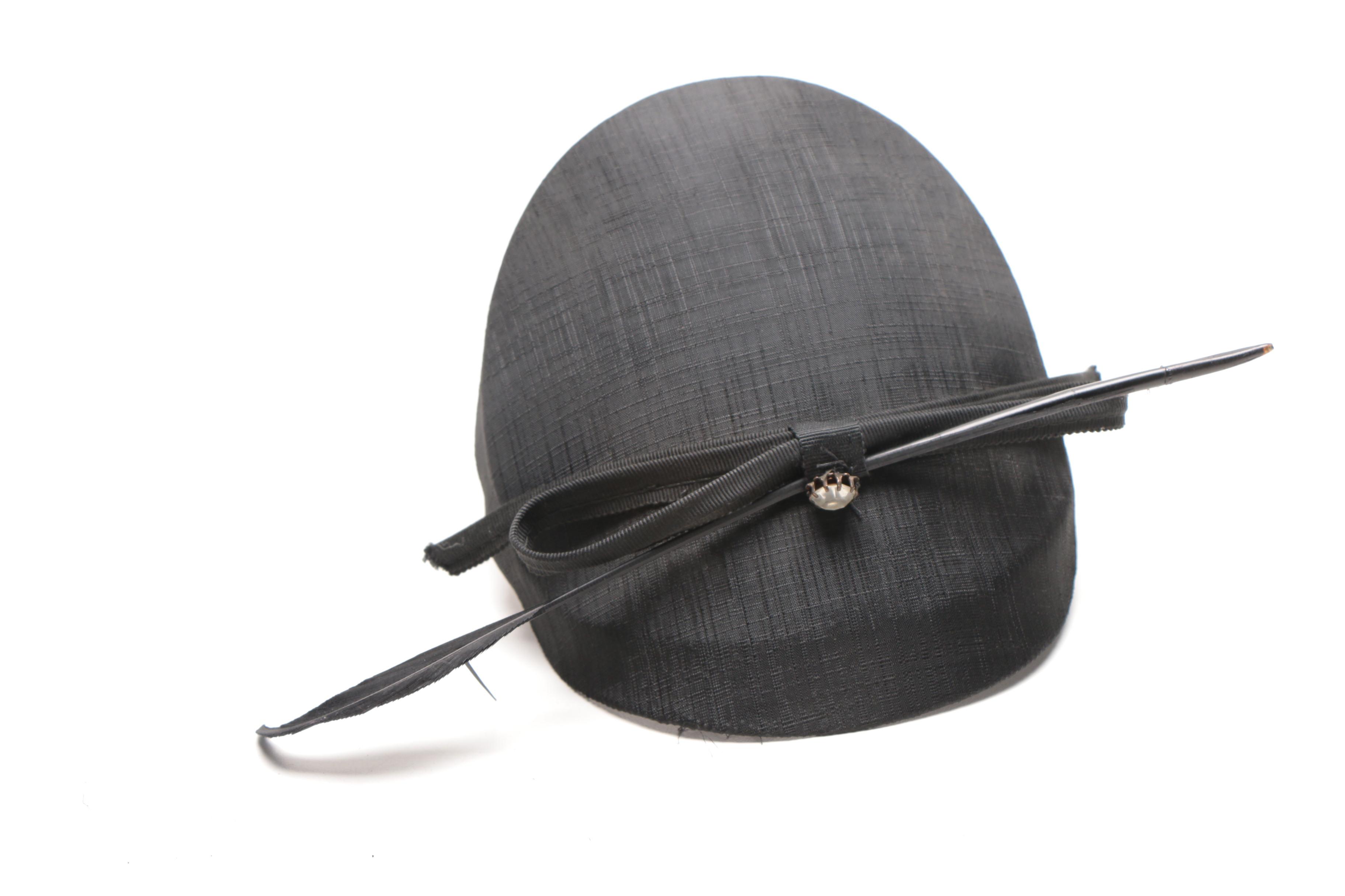 Collection of Vintage Black Hats