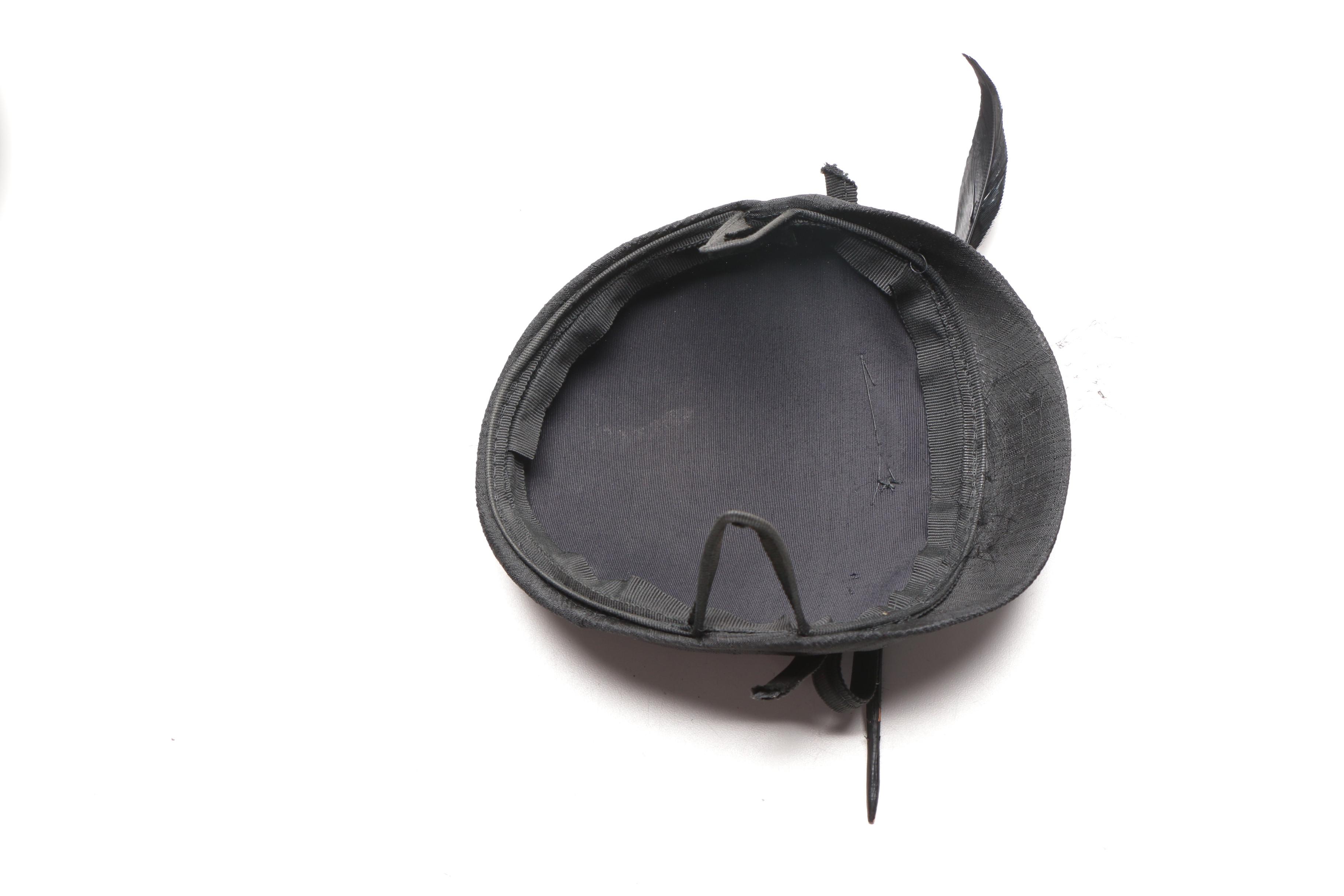Collection of Vintage Black Hats