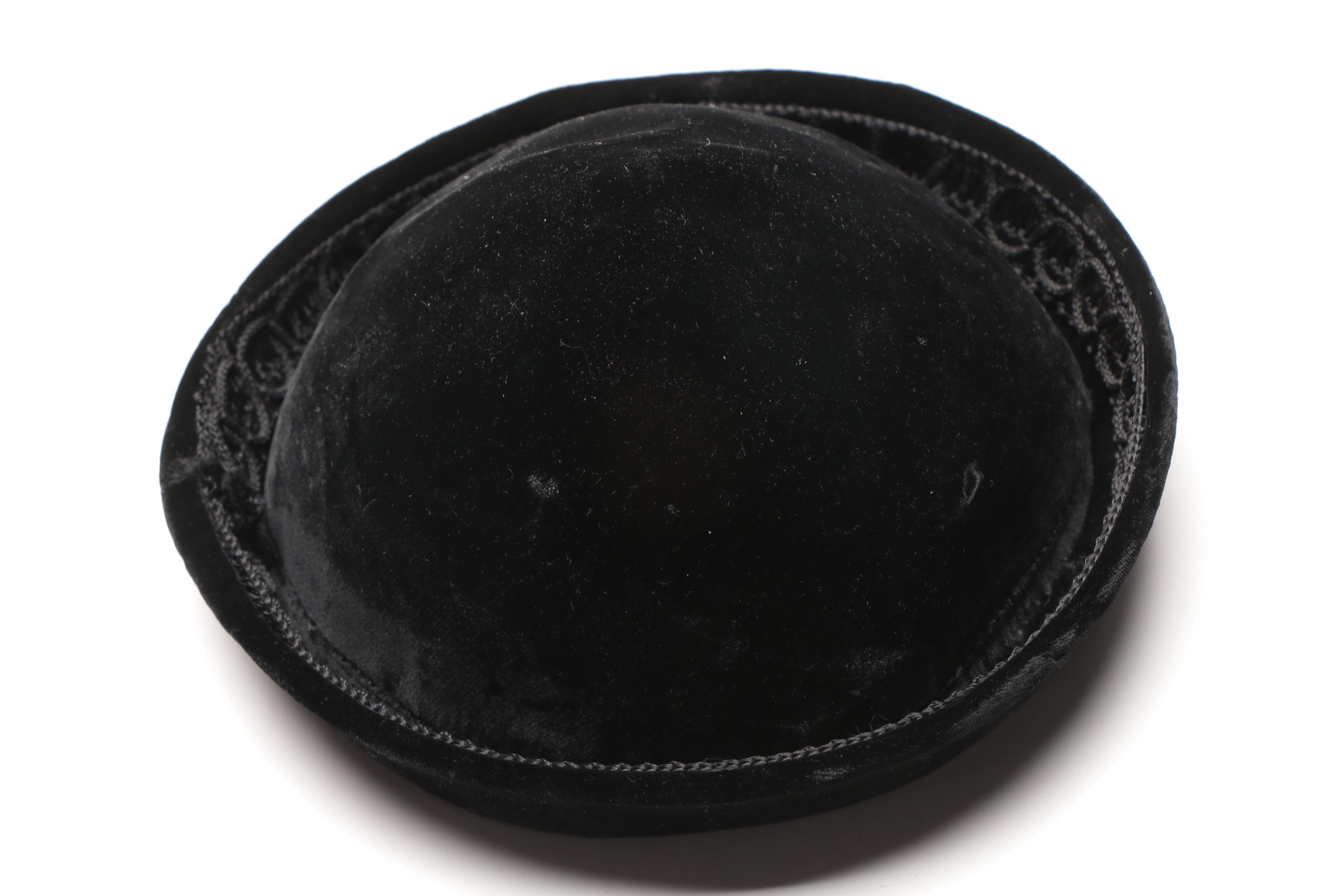 Collection of Vintage Black Hats