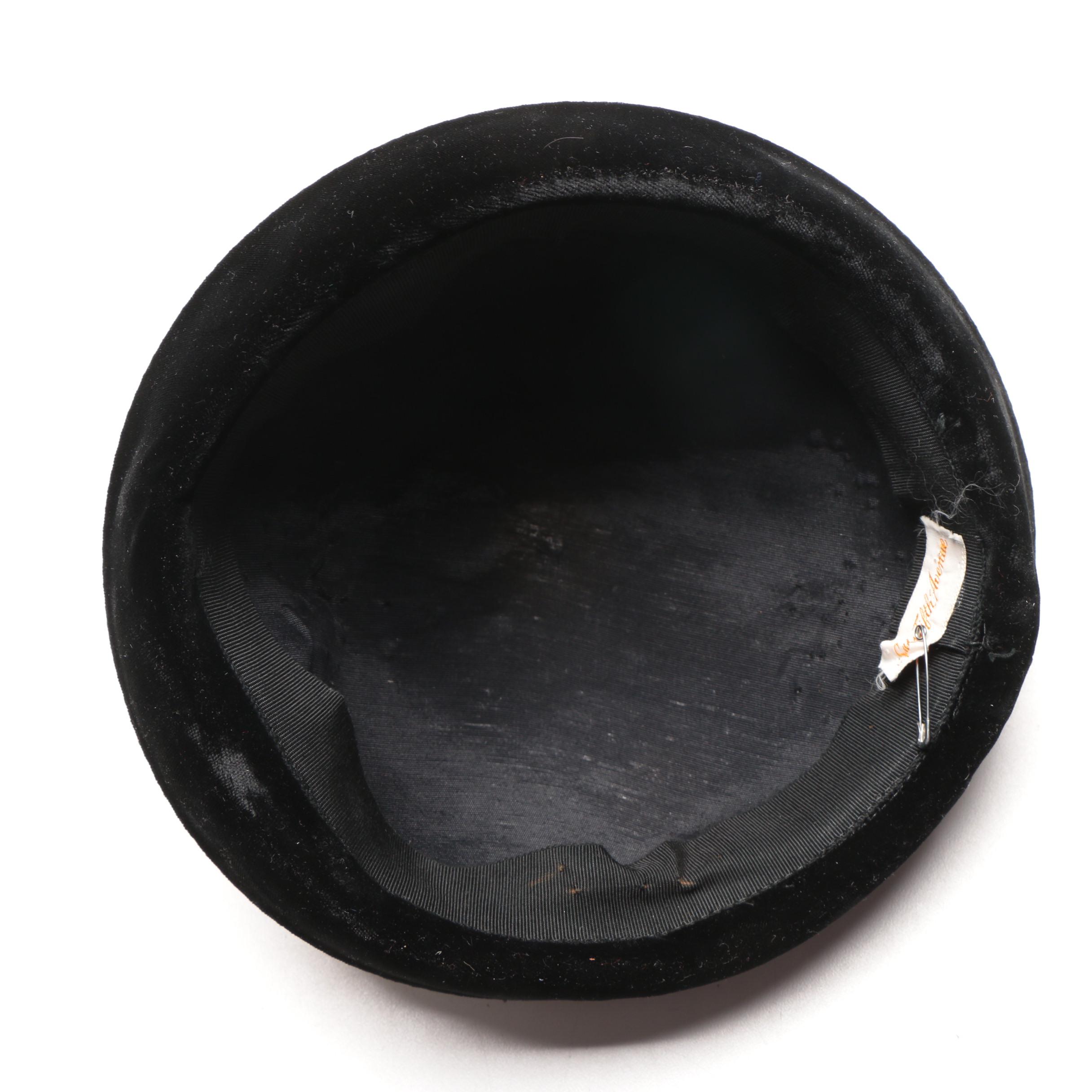 Collection of Vintage Black Hats
