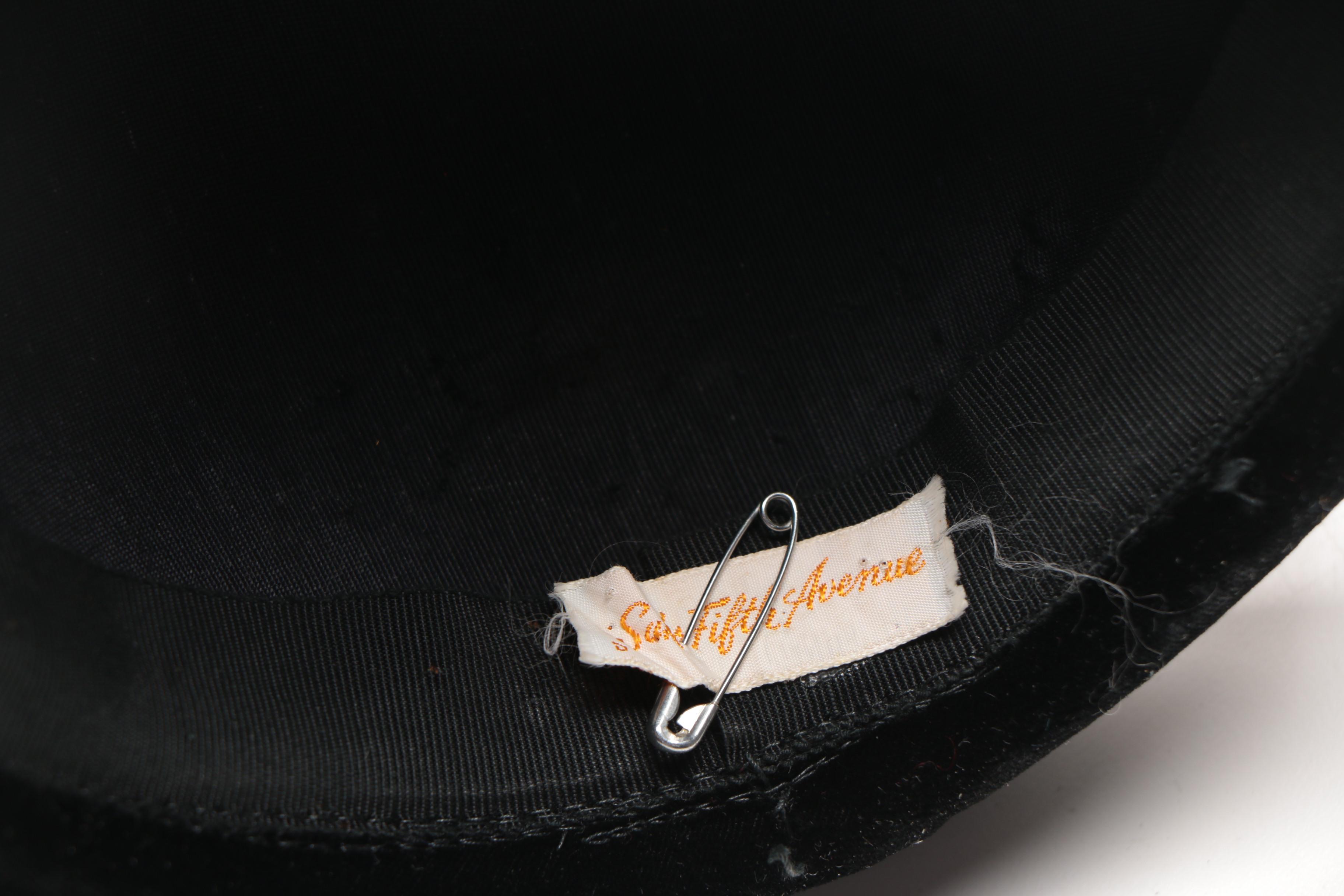 Collection of Vintage Black Hats