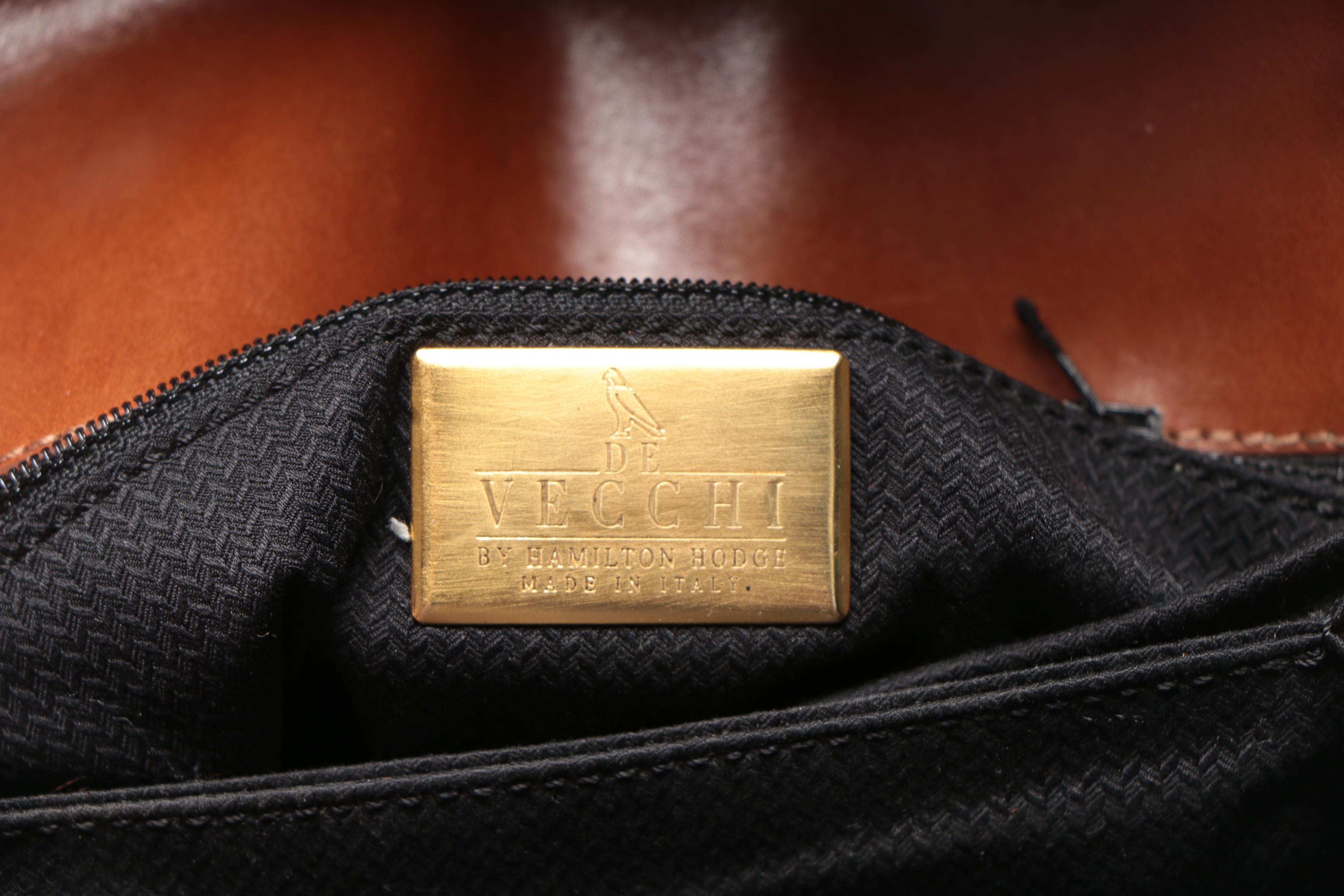 Pair of Small Leather Shoulder Bags Including De Vecchi by Hamilton Hodge