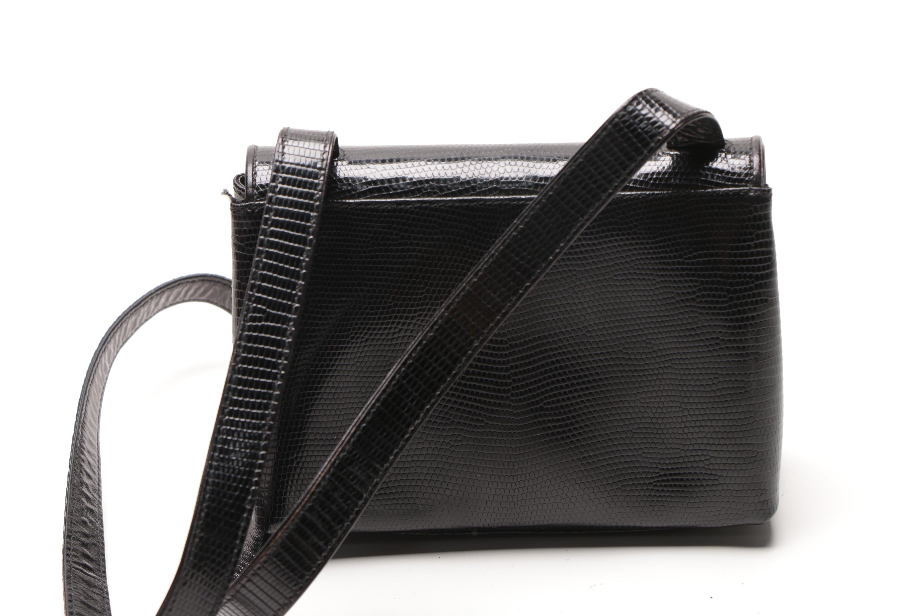 Pair of Small Leather Shoulder Bags Including De Vecchi by Hamilton Hodge