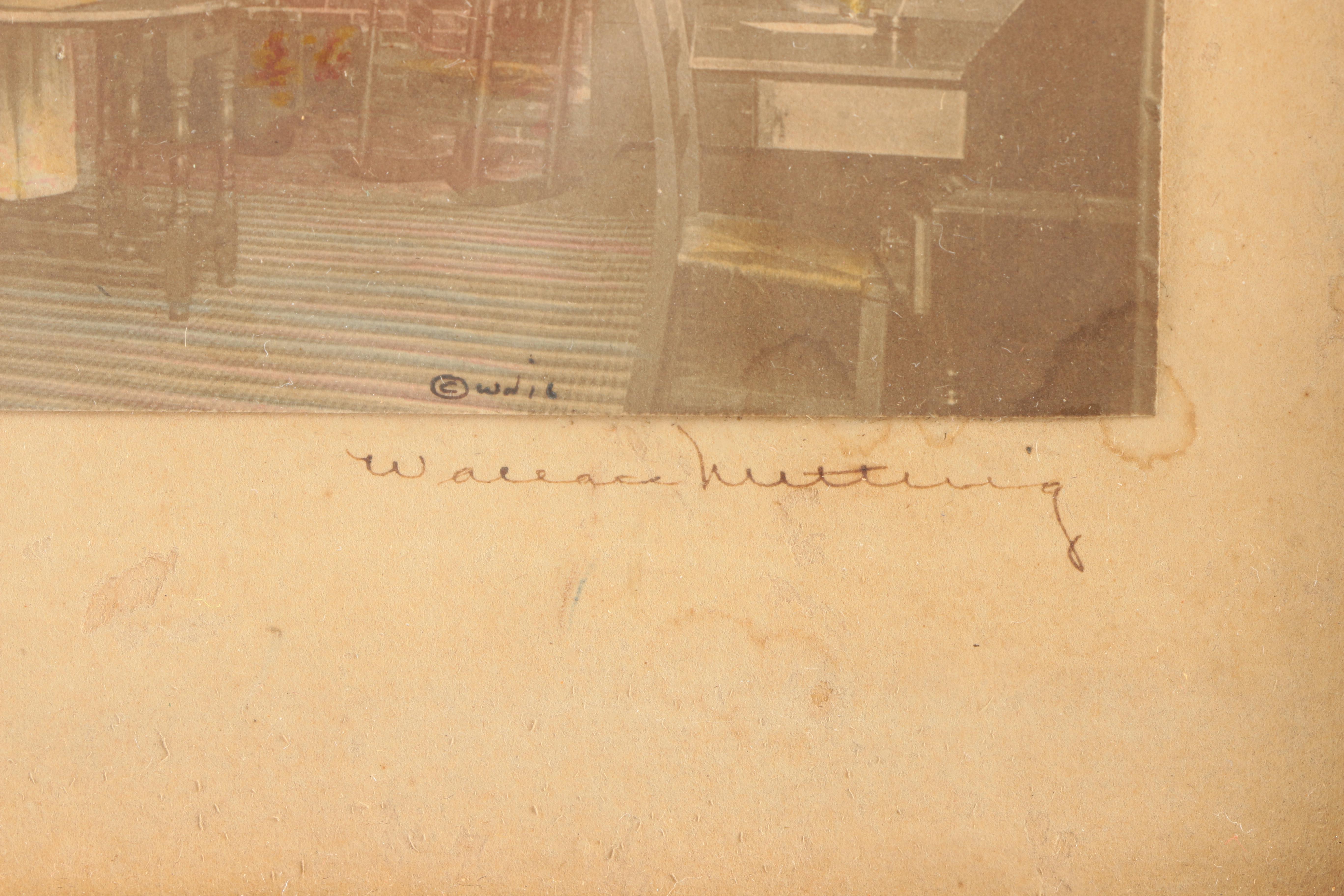 Wallace Nutting Hand-Tinted Photographs