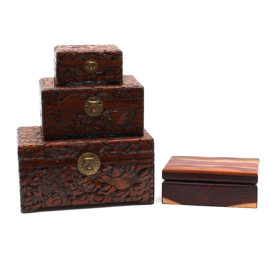 Wood Jewelry Boxes