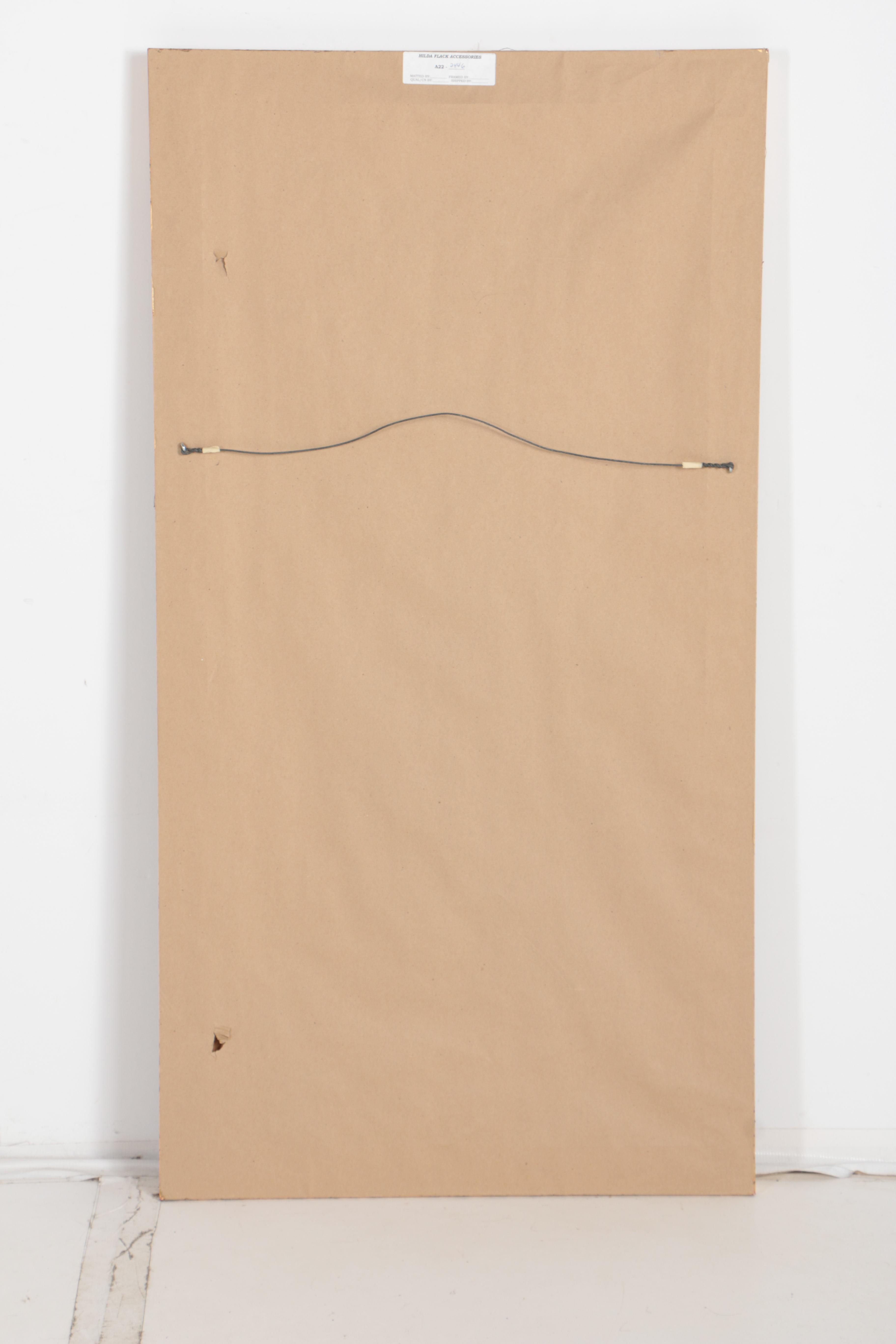 Offset Lithograph on Paper of Cherry Blossoms