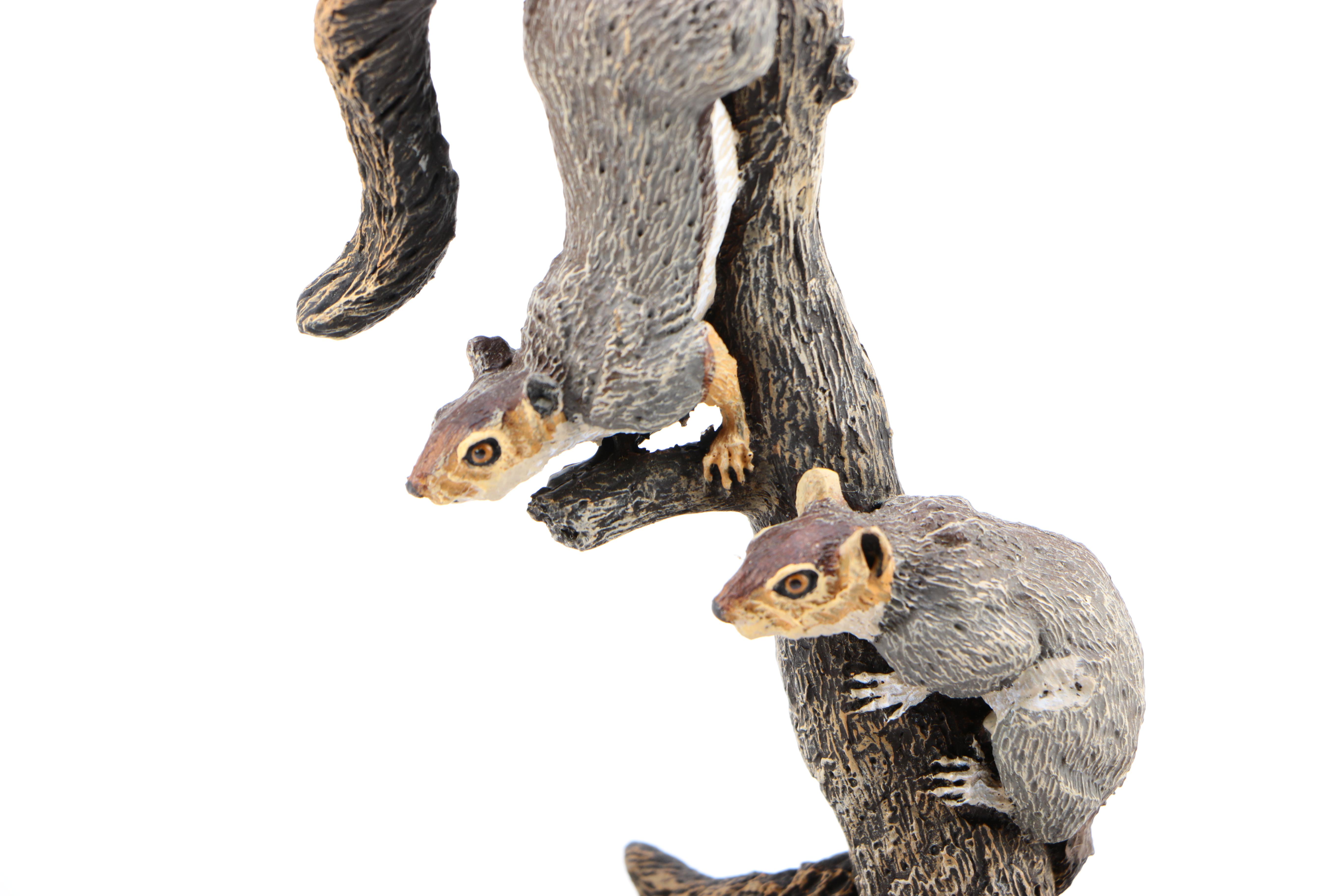 The Hamilton Collection "An American Wildlife Bronze Collection" Animal Figurines
