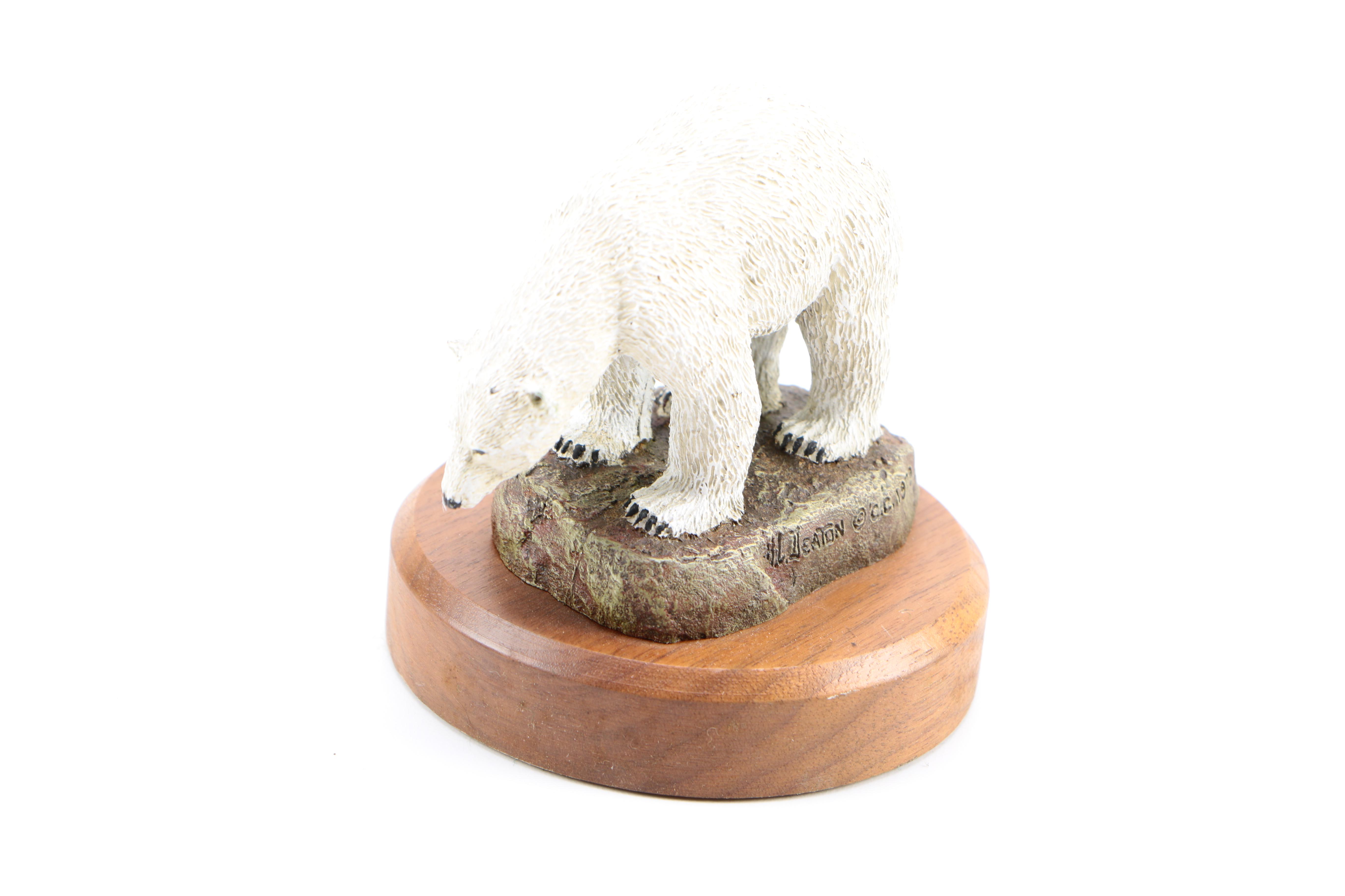 The Hamilton Collection "An American Wildlife Bronze Collection" Animal Figurines