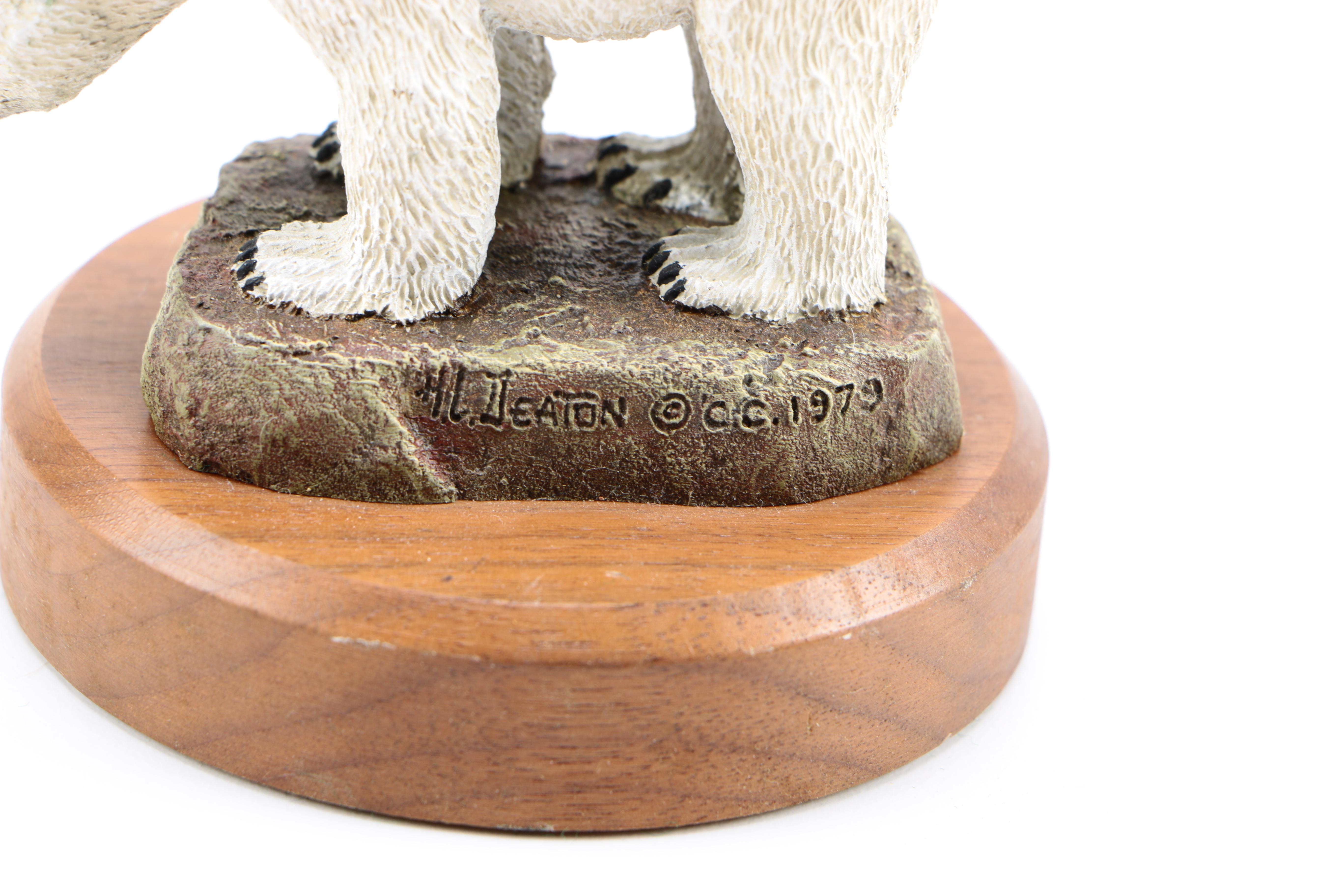 The Hamilton Collection "An American Wildlife Bronze Collection" Animal Figurines