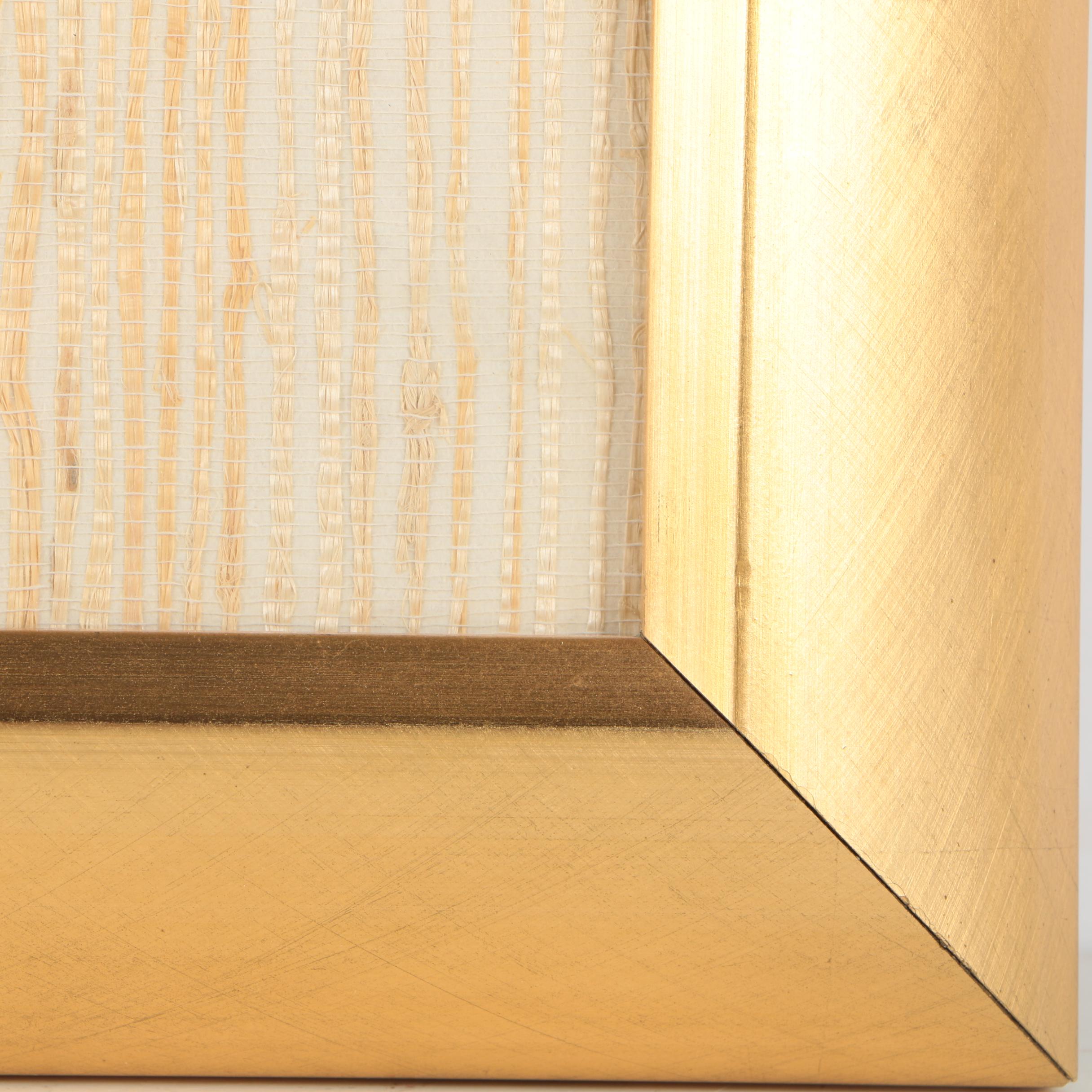 East Asian Calligraphic Paintings on Foil